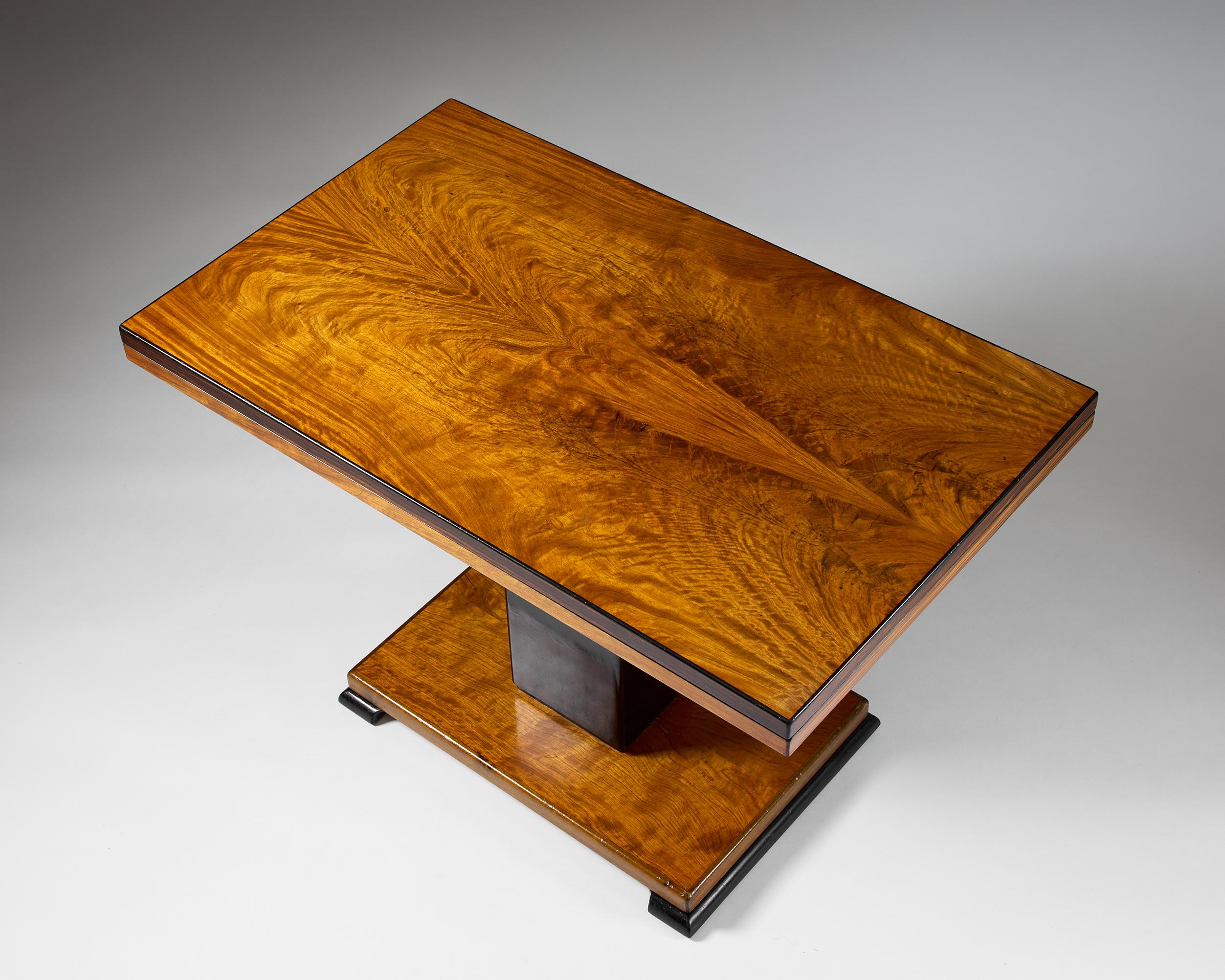 Adjustable table 'Ideal table', designed by Otto Wretling, Sweden, 1930s For Sale 5