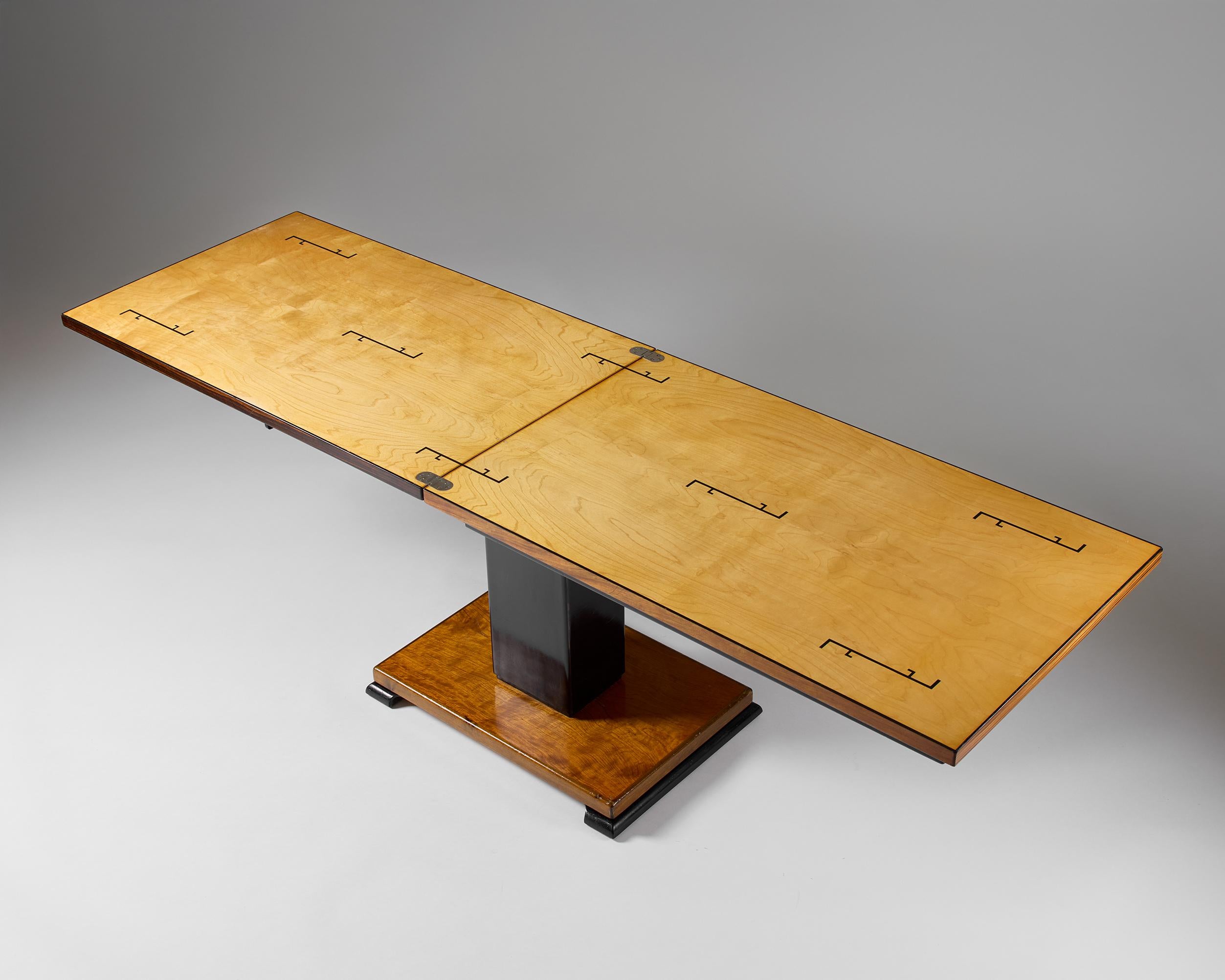 Adjustable table 'Ideal table', designed by Otto Wretling, Sweden, 1930s For Sale 2