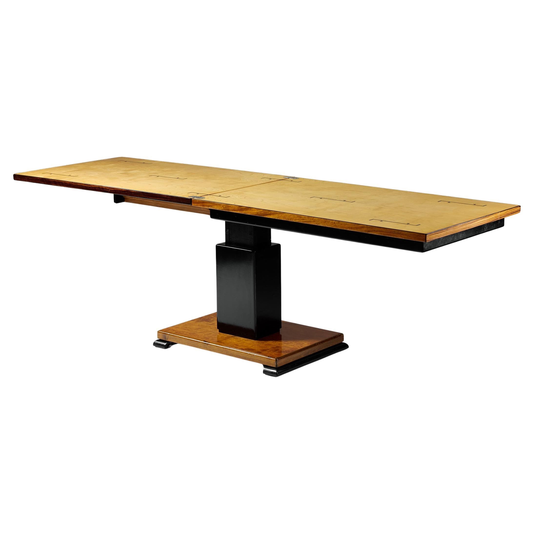 Verstellbarer Tisch „Ideal-Tisch“, entworfen von Otto Wretling, Schweden, 1930er Jahre