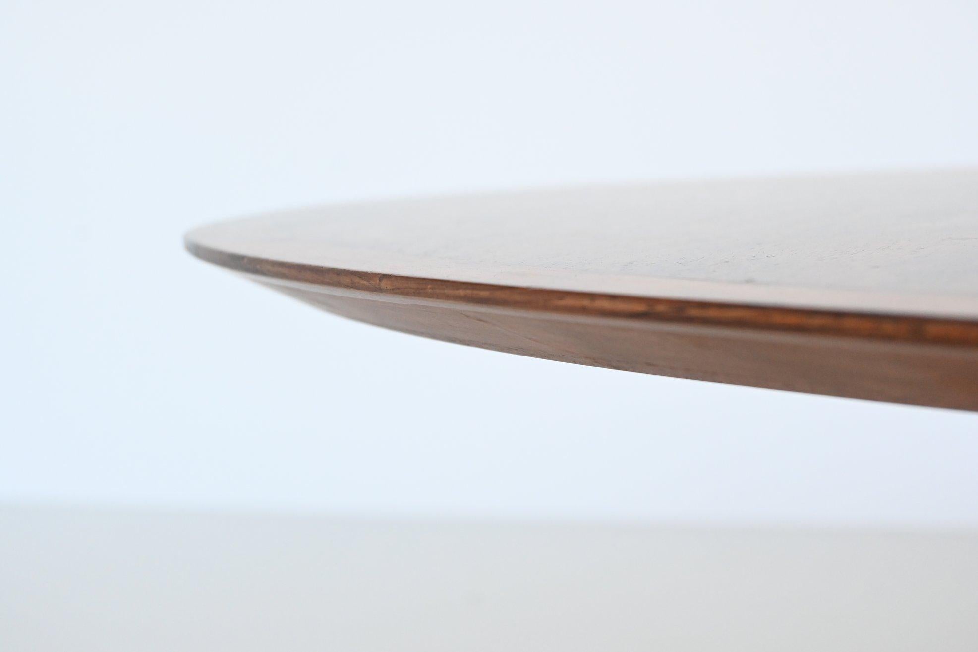 Adjustable Table in Rosewood Wilhelm Renz Style, Germany, 1960 3
