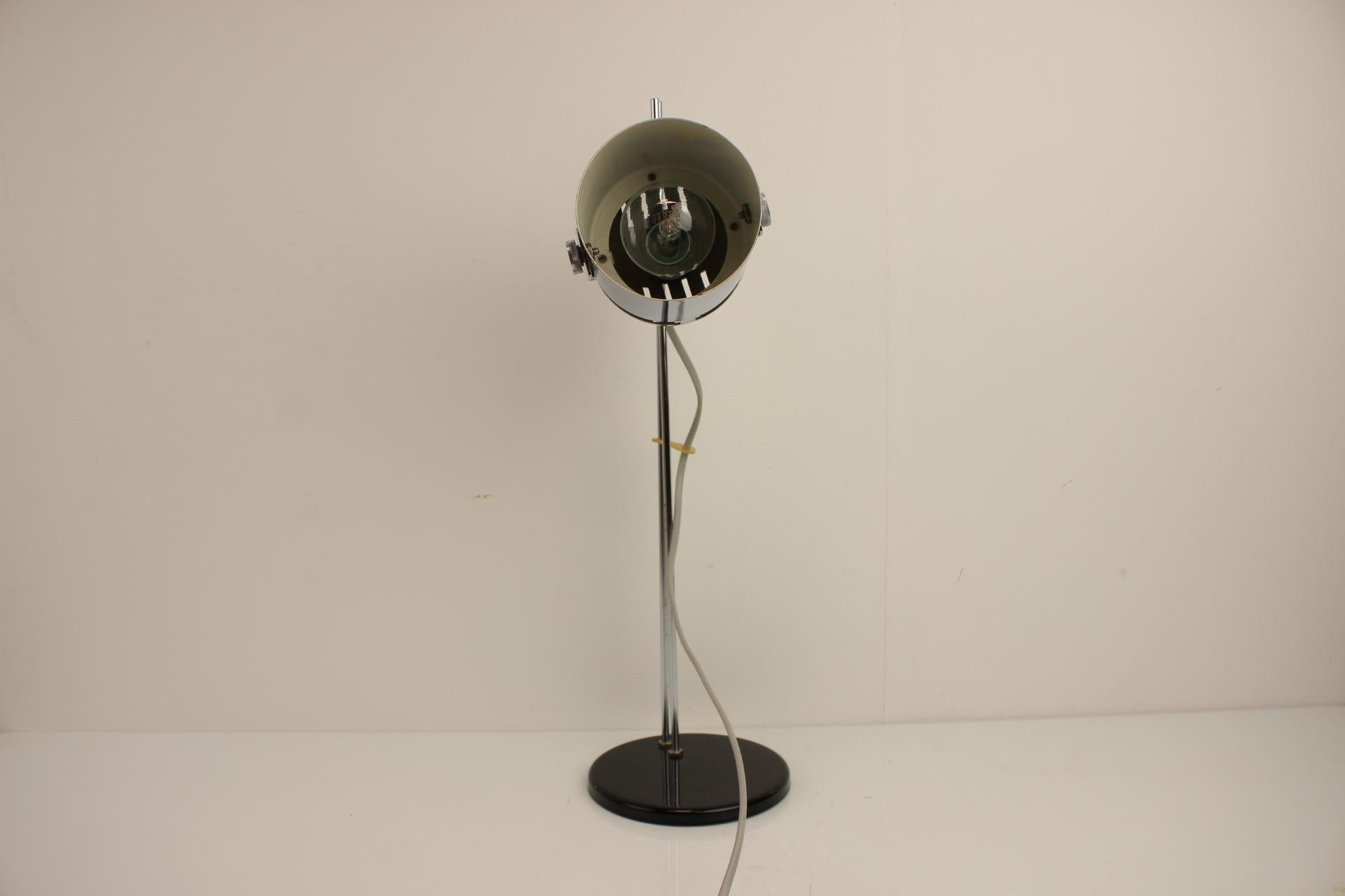 Late 20th Century Adjustable Table Lamp by Stanislav Indra for Combi Lux, Czechoslovakia,  1970's For Sale