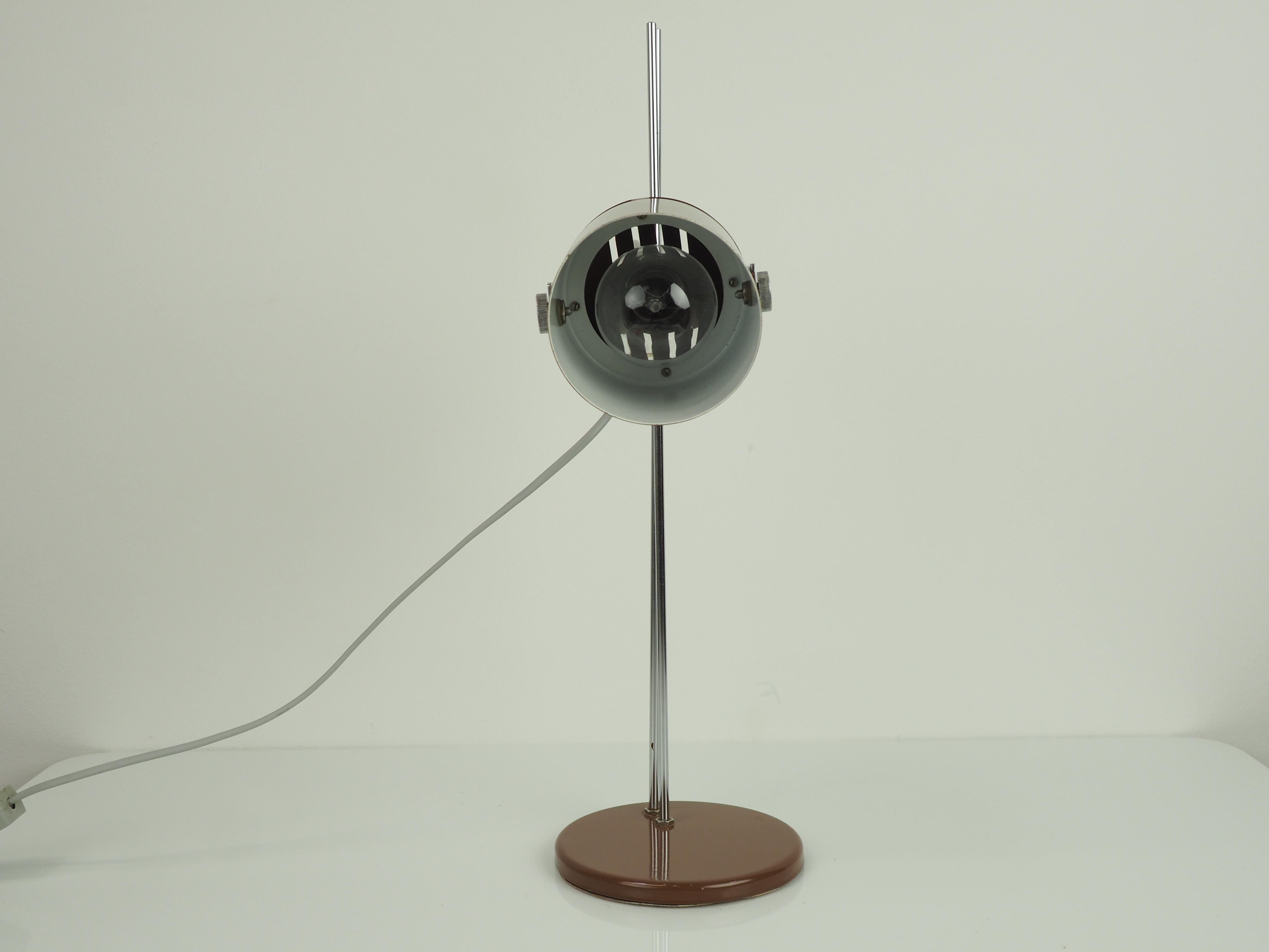 Late 20th Century Adjustable Table Lamp by Stanislav Indra for Combi Lux, Czechoslovakia,  1970's For Sale