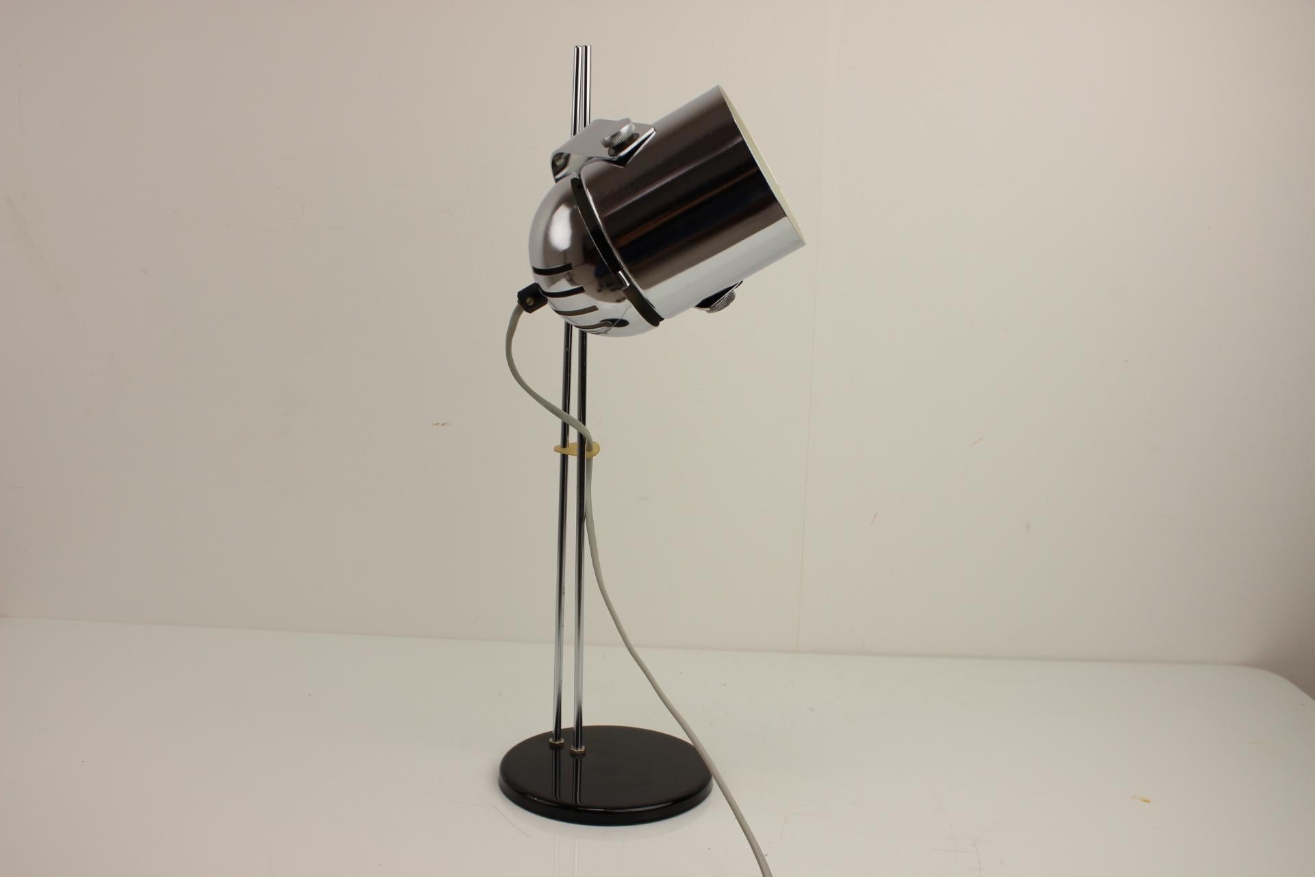 Adjustable Table Lamp by Stanislav Indra for Combi Lux, Czechoslovakia,  1970's For Sale 1