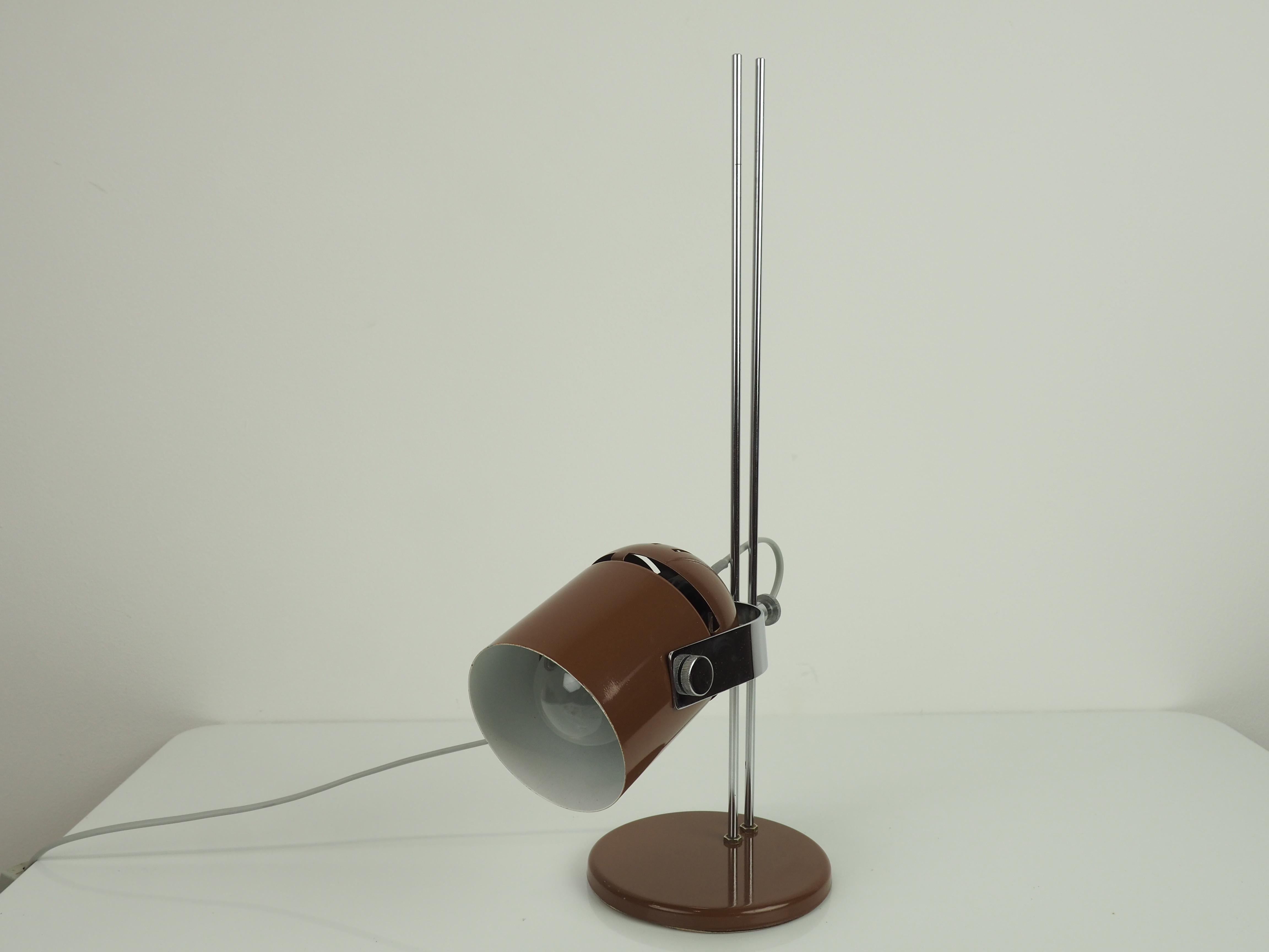Adjustable Table Lamp by Stanislav Indra for Combi Lux, Czechoslovakia,  1970's For Sale 1