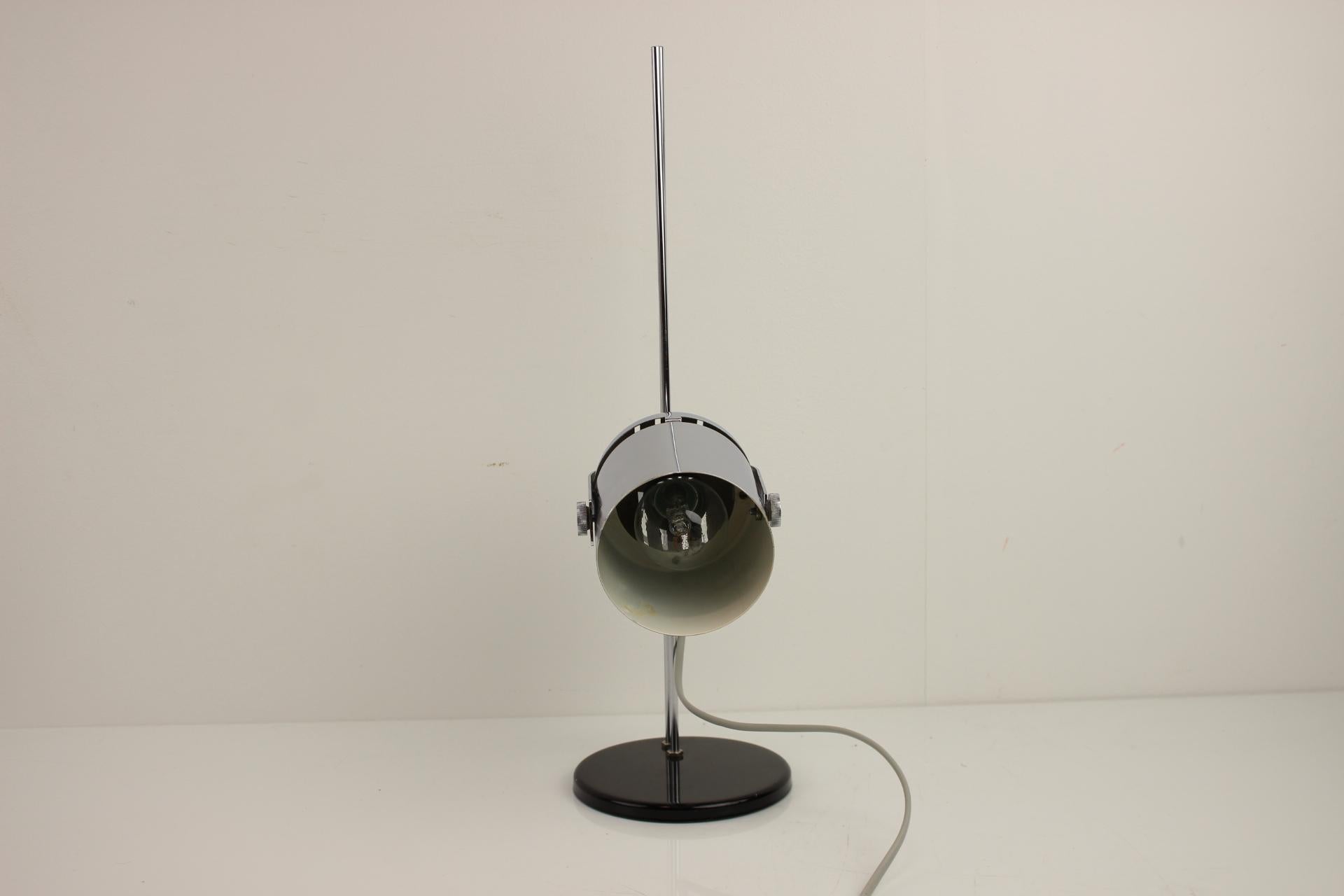 Adjustable Table Lamp by Stanislav Indra for Combi Lux, Czechoslovakia,  1970's For Sale 2