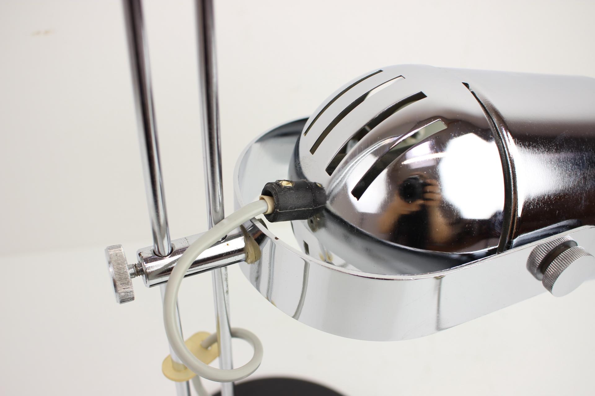 Adjustable Table Lamp by Stanislav Indra for Combi Lux, Czechoslovakia,  1970's For Sale 3