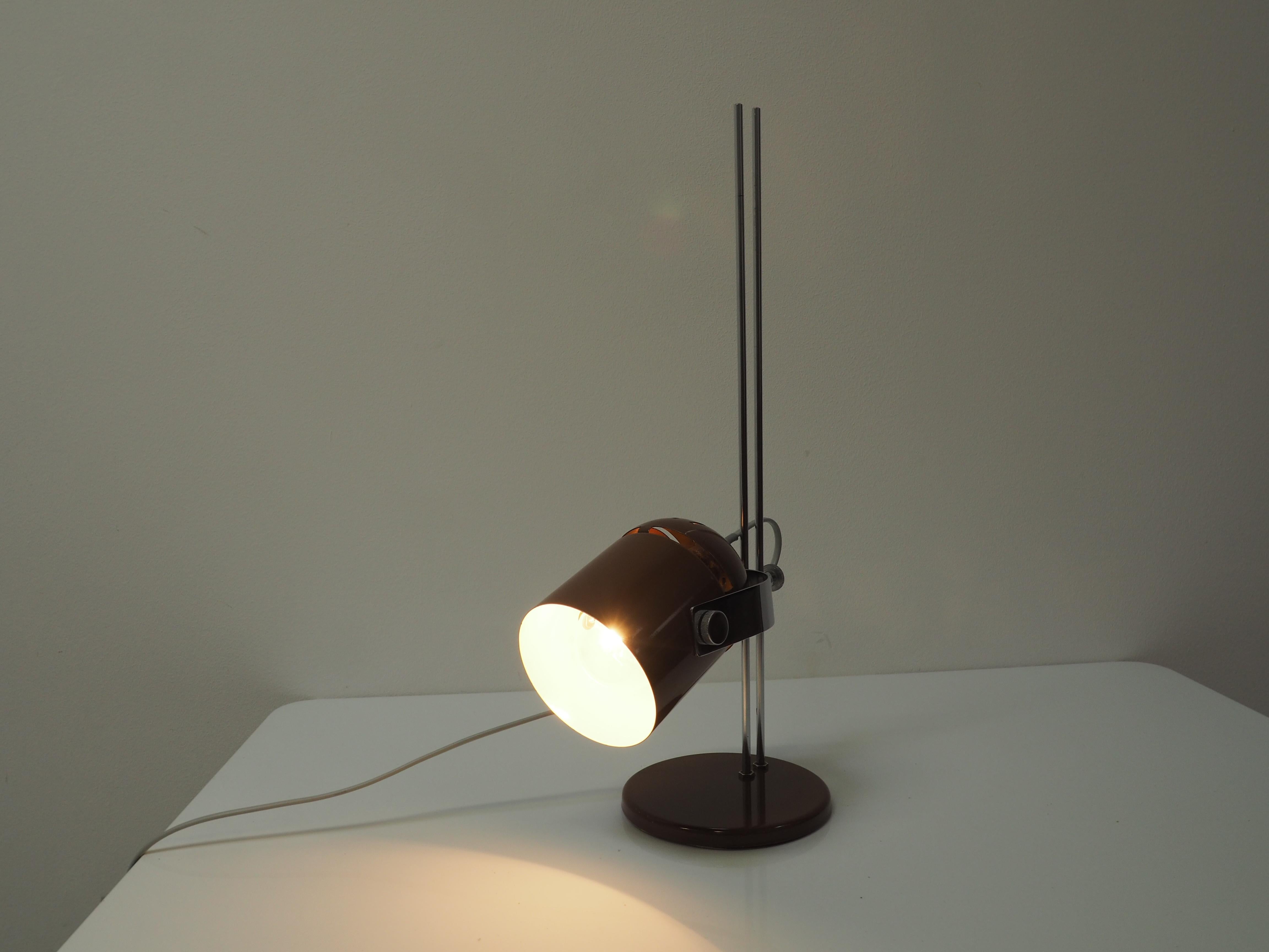 Adjustable Table Lamp by Stanislav Indra for Combi Lux, Czechoslovakia,  1970's For Sale 3