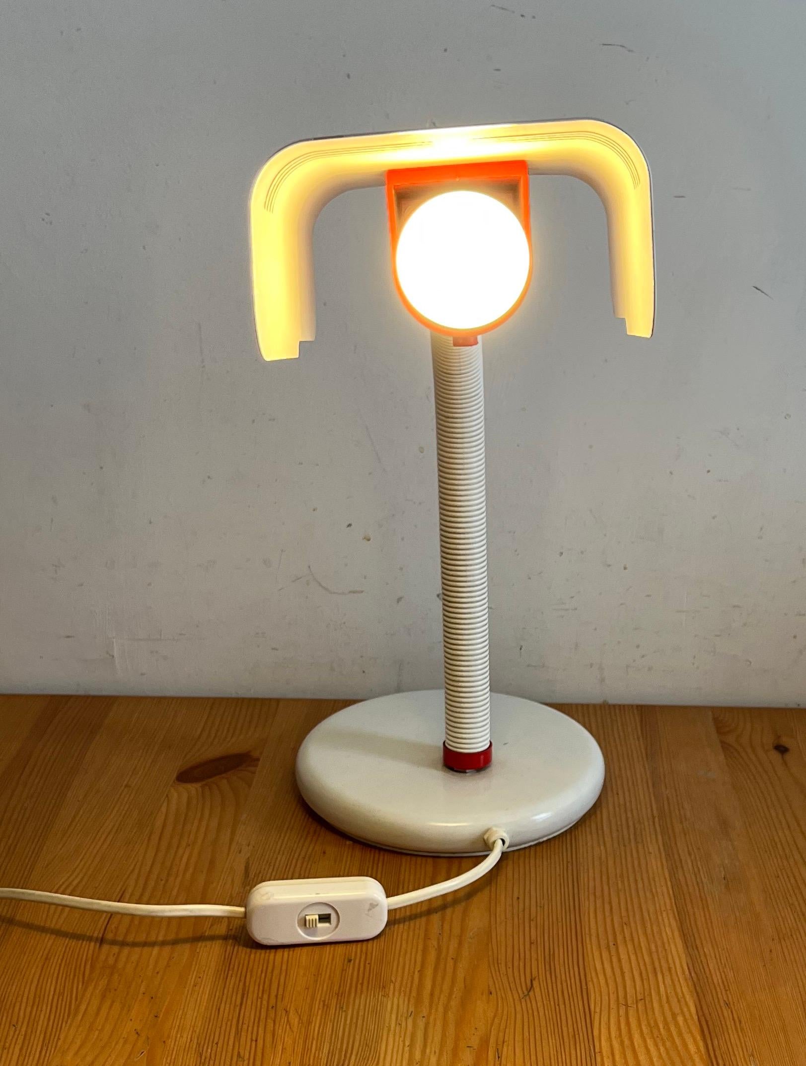 Adjustable table lamp by Targetti Sankey Italia, 1970s For Sale 3