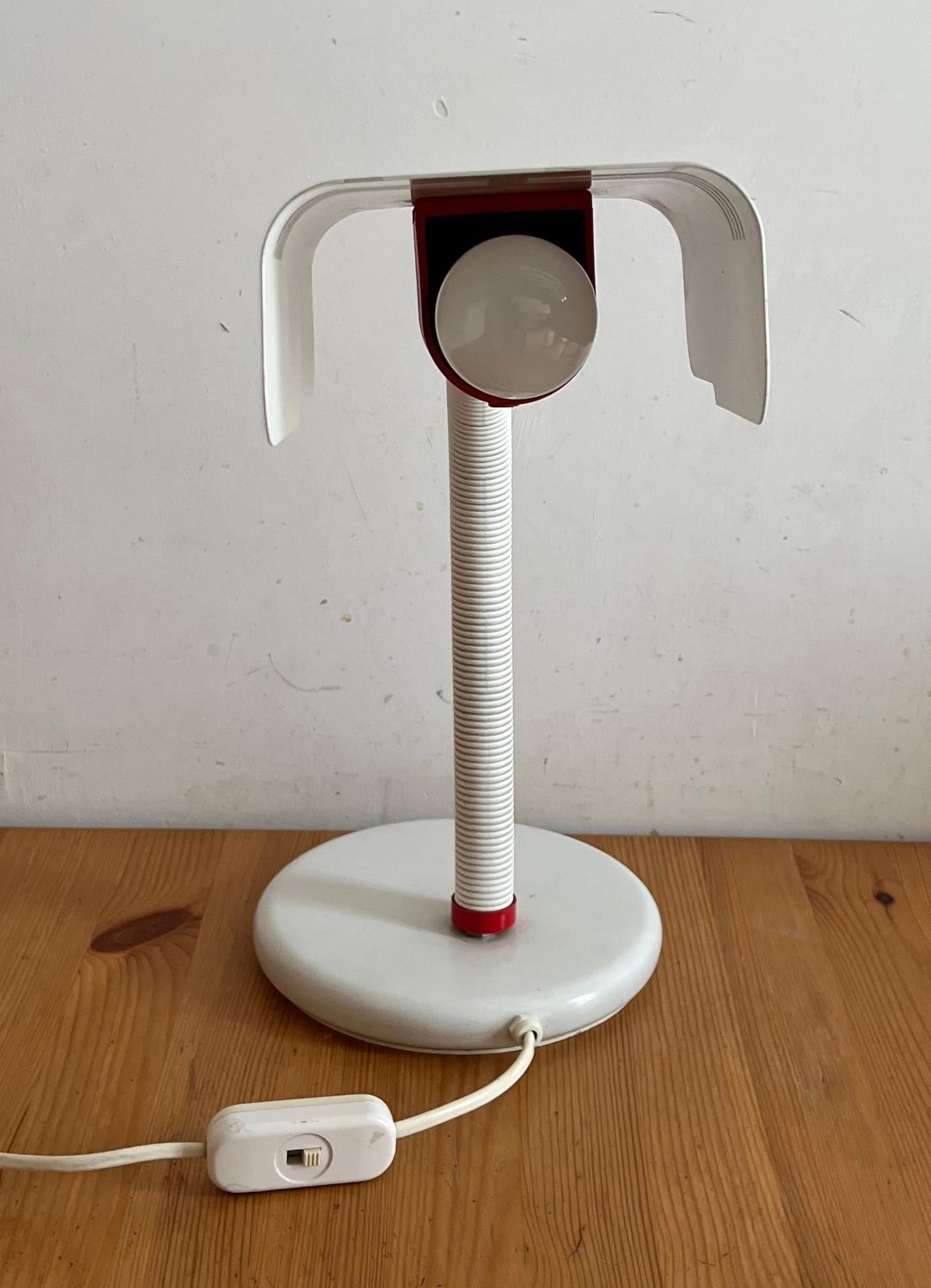 Adjustable table lamp by Targetti Sankey Italia, 1970s For Sale 4