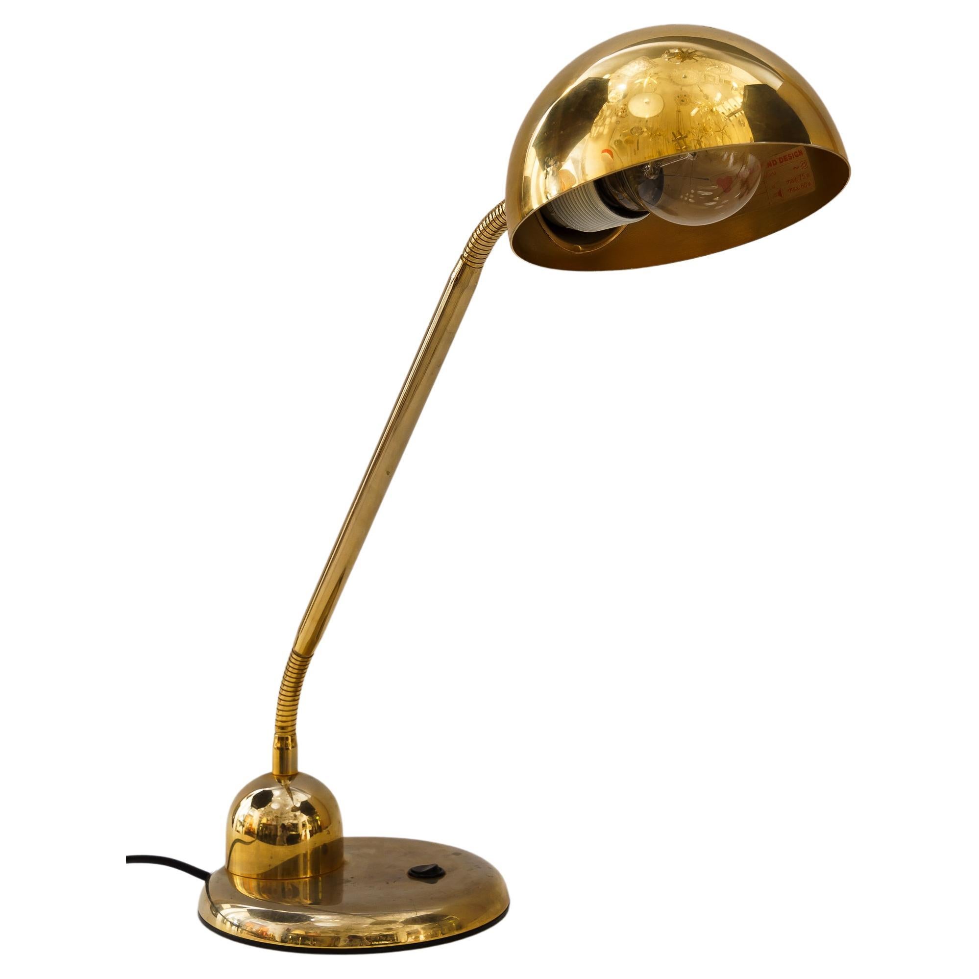 Lampe de bureau réglable de vrieland design fabriquée en Hollande vers 1980