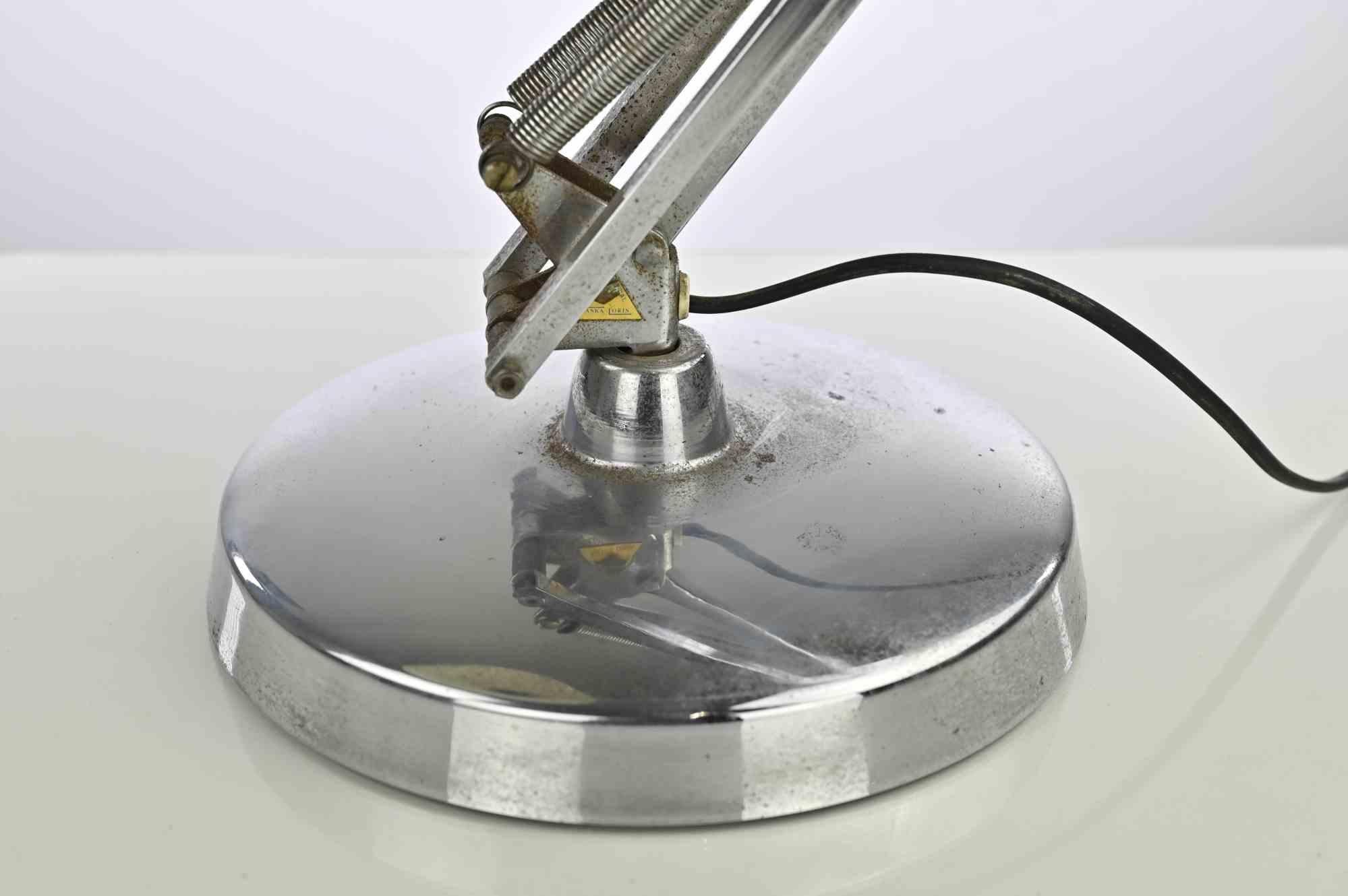Métal Lampe de table réglable, Italie 1970 en vente