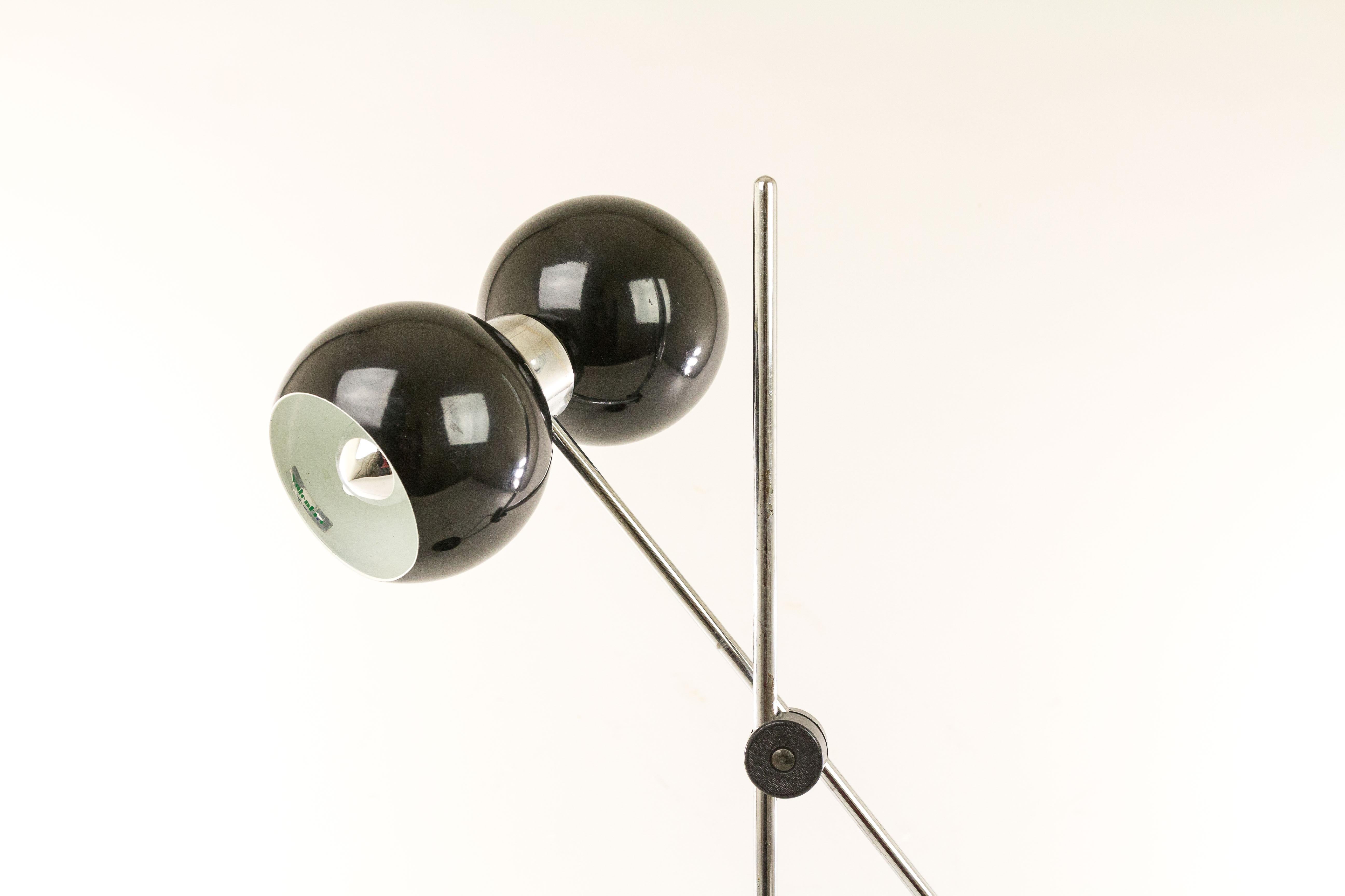 Late 20th Century Adjustable Table Lamp with Cast Iron Base by Valenti, 1970s