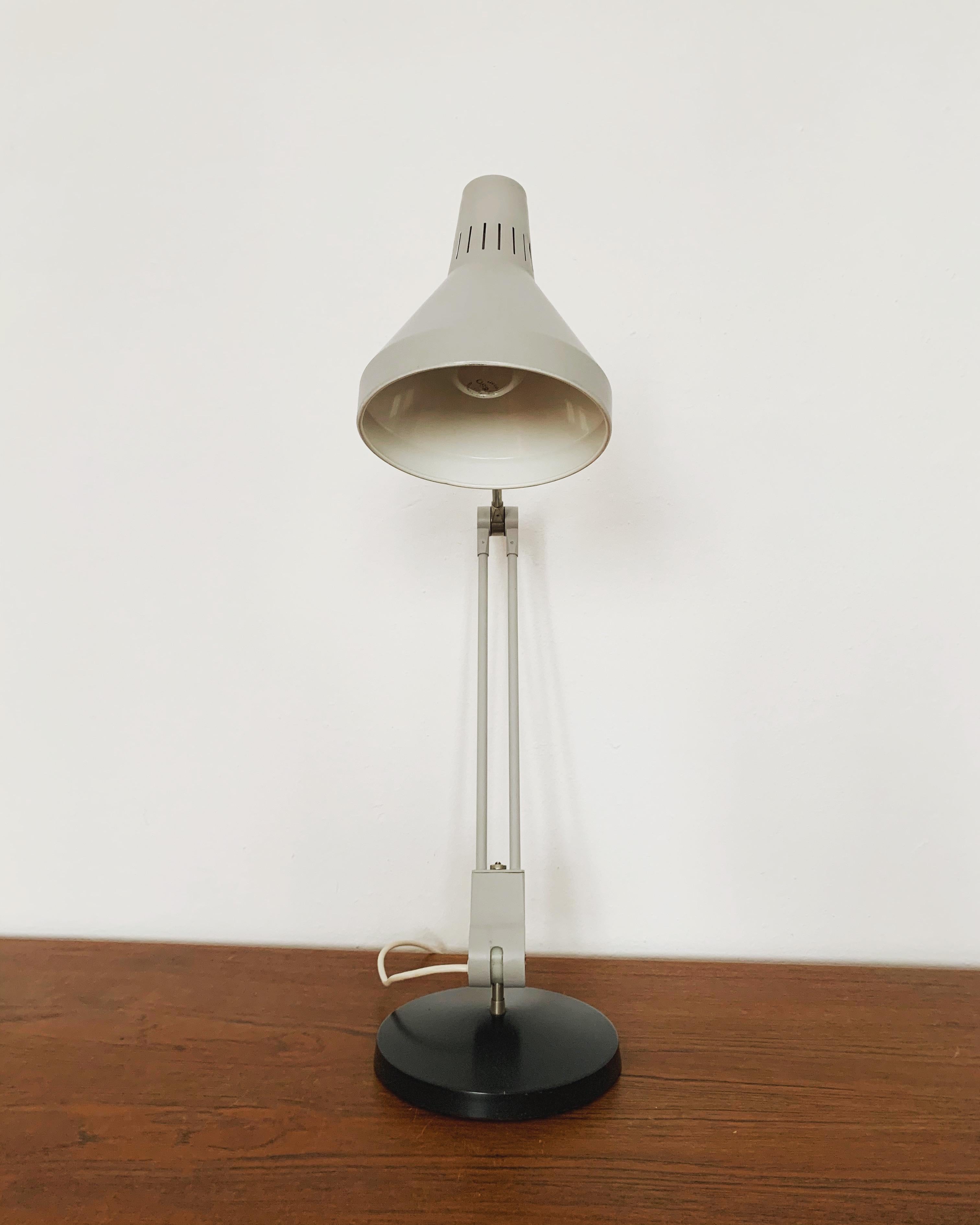 Adjustable table or desk lamp by Kaiser Leuchten In Good Condition In München, DE