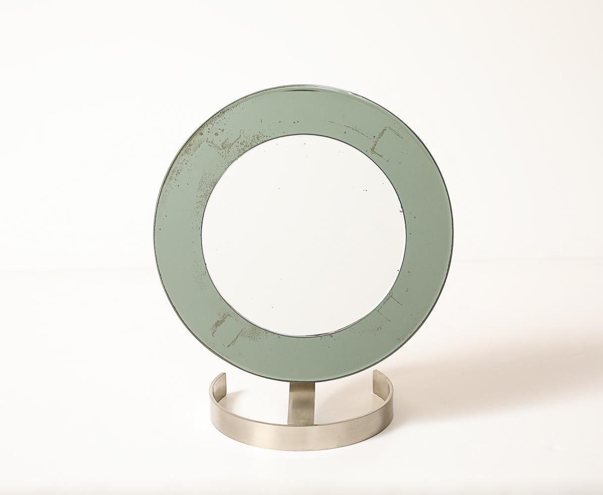 Mid-Century Modern Adjustable Tabletop Mirror For Sale