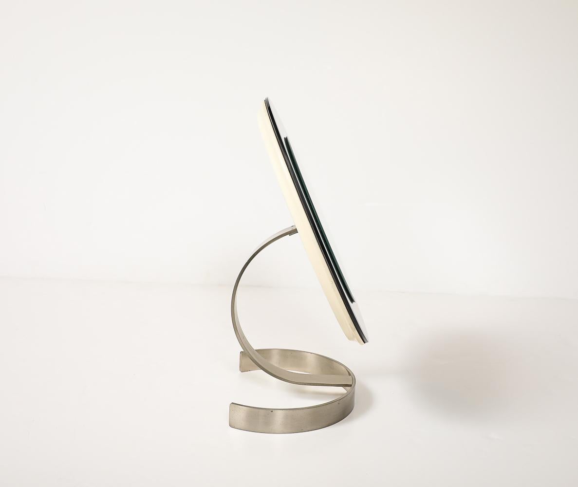 Italian Adjustable Tabletop Mirror For Sale