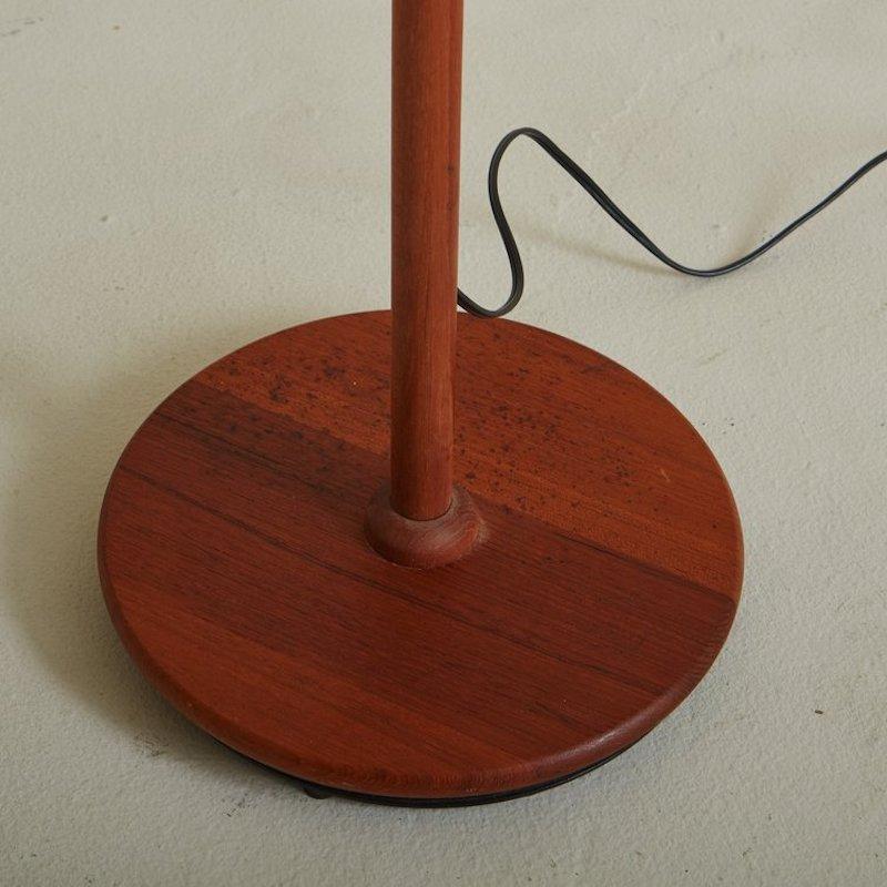 Adjustable Teak Floor Lamp by Domus, Germany, 1970s 2