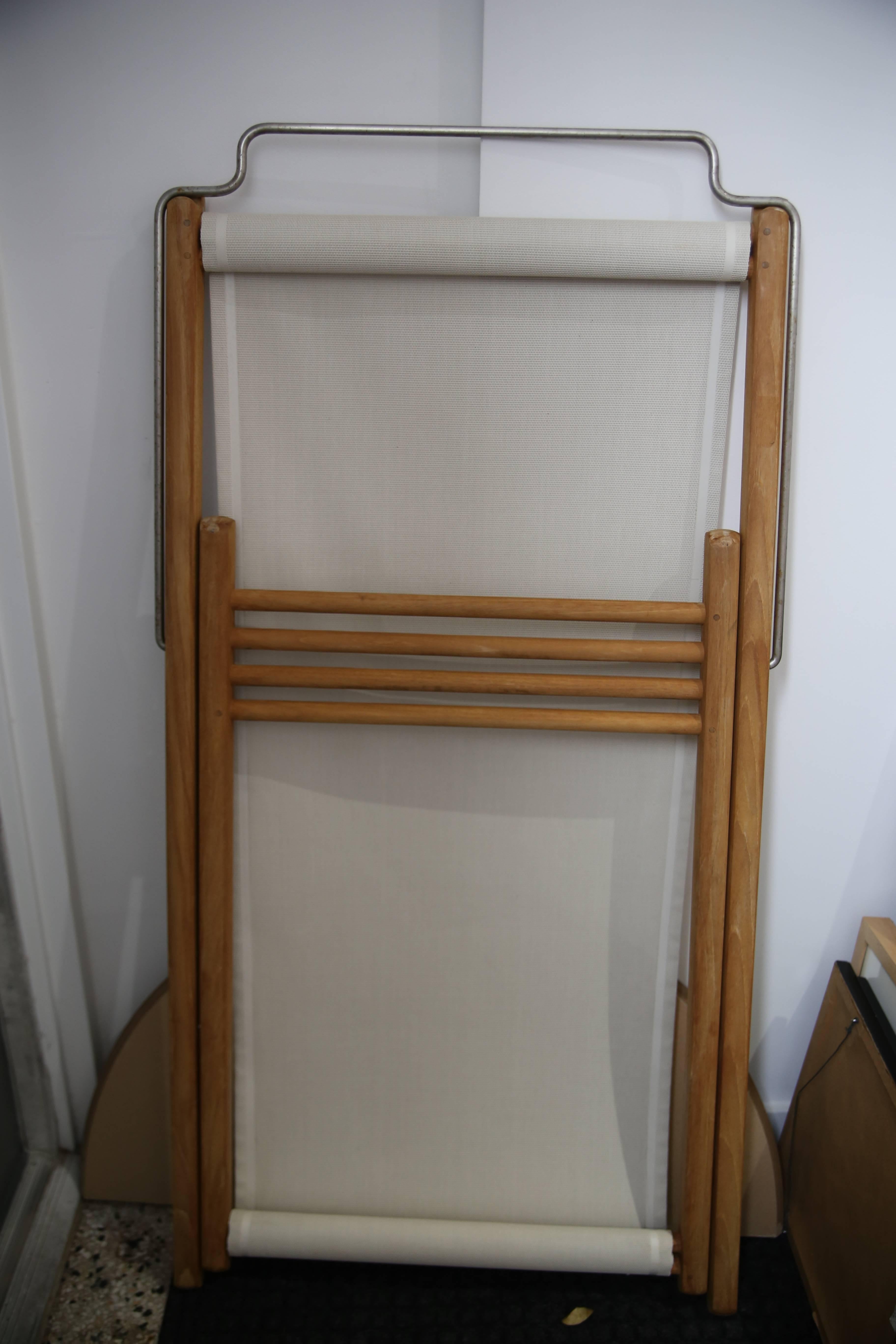 Chaises pliantes en teck de Gloster 4