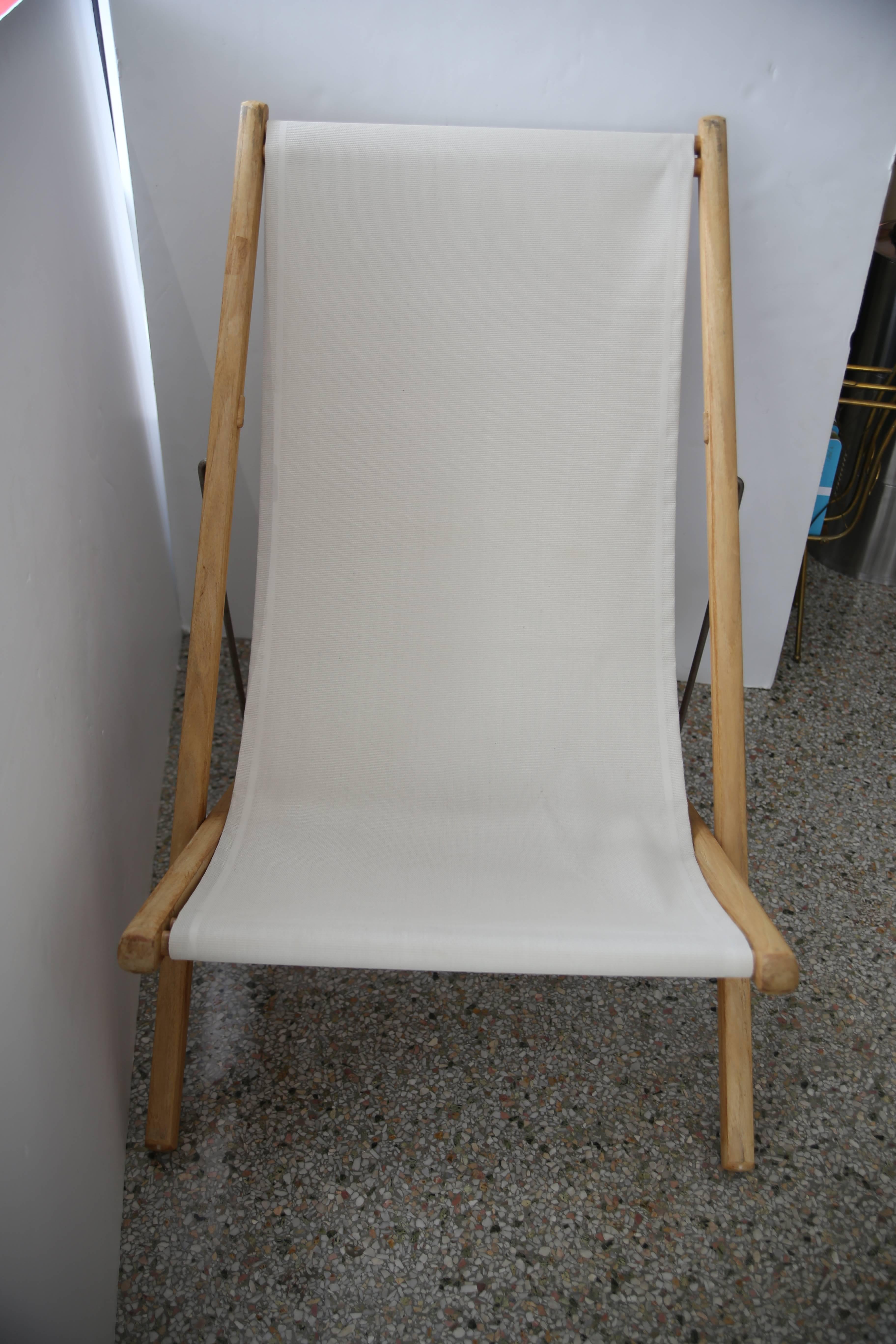 Moderne Chaises pliantes en teck de Gloster