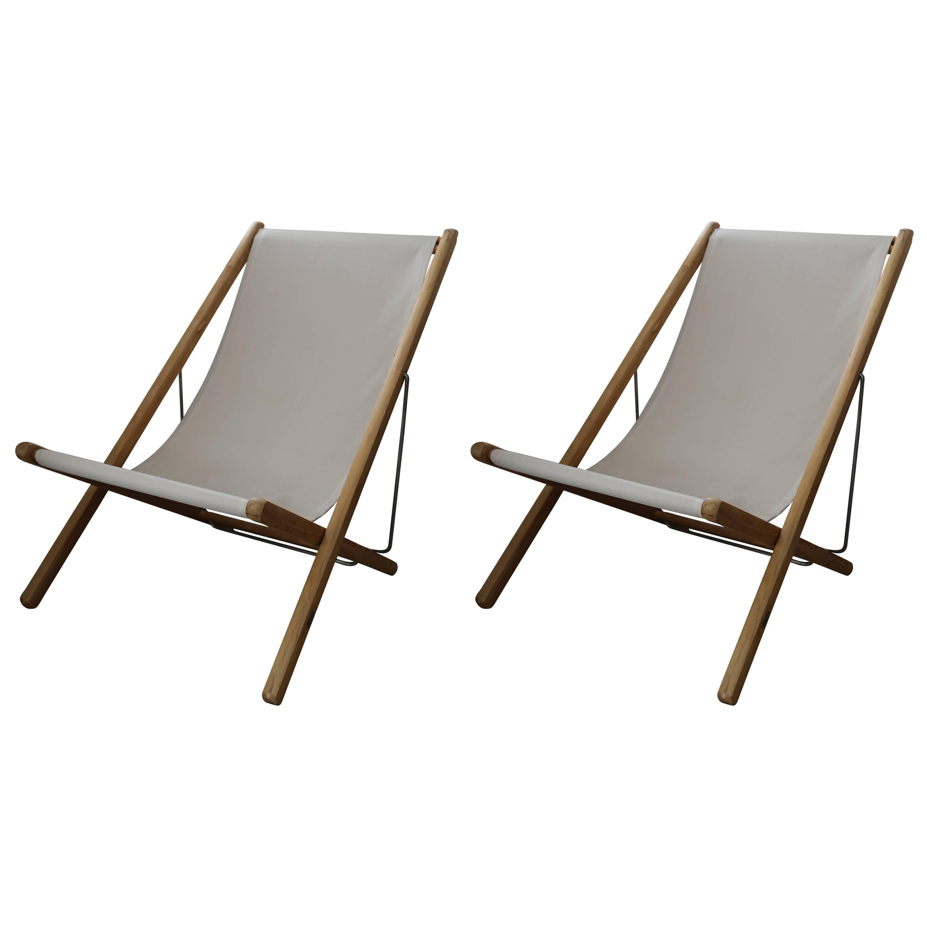 Teak Folding Chairs by Gloster