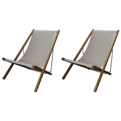 Teak Folding Chairs by Gloster