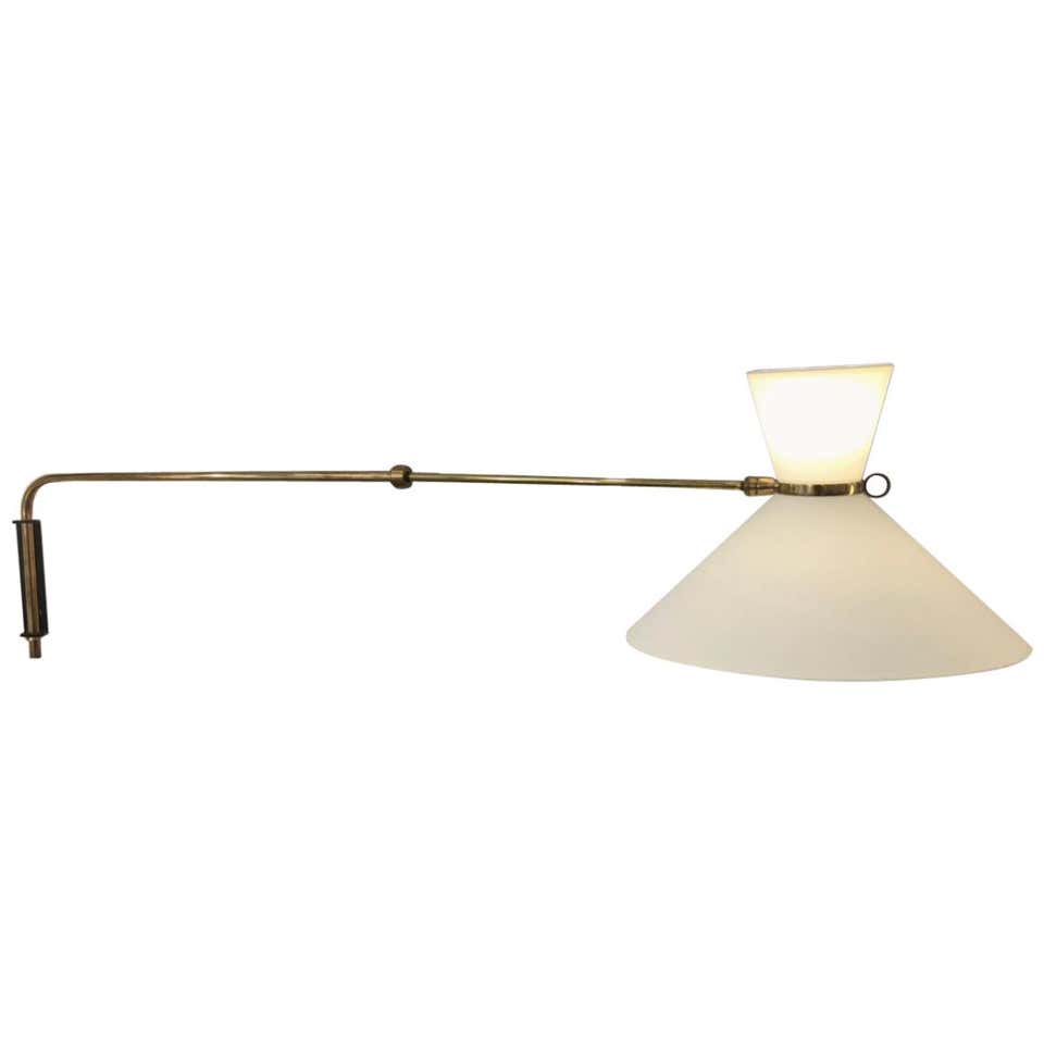 Robert Mathieu Edition R. Mathieu Short Floor Lamp with Balance For ...