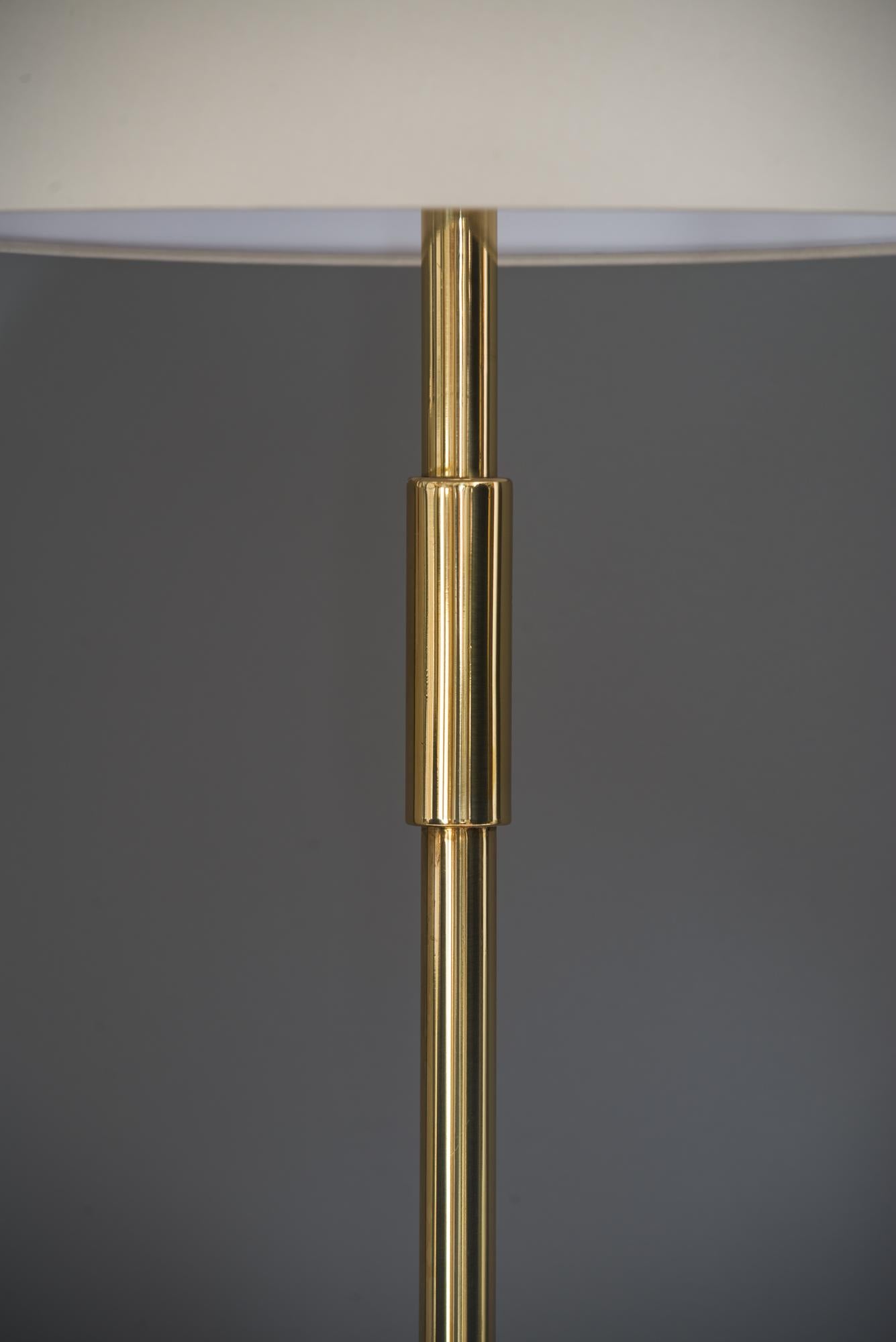 Lacquered Adjustable Viennese Floor Lamp, circa 1950s