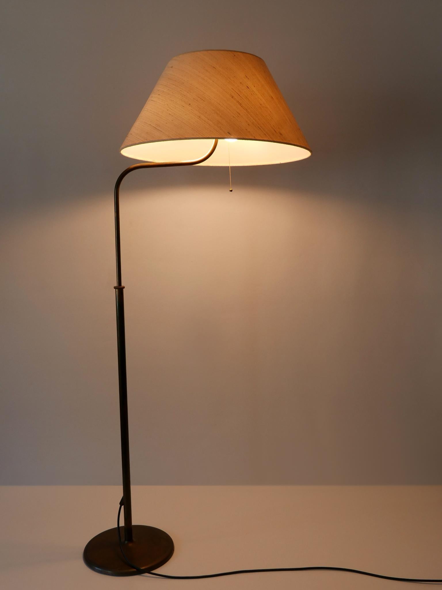 Lampadaire ou lampe de lecture réglable, Allemagne, années 1960 en vente 4