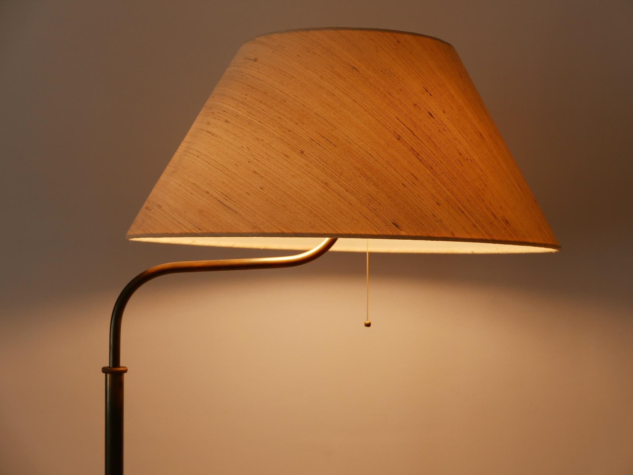 Lampadaire ou lampe de lecture réglable, Allemagne, années 1960 en vente 8