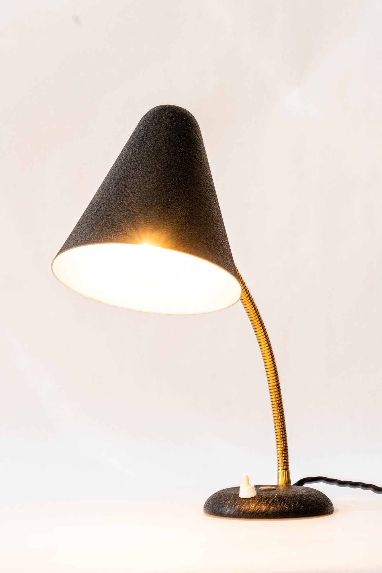 Adjustable Vintage table lamp around 1960s For Sale 3