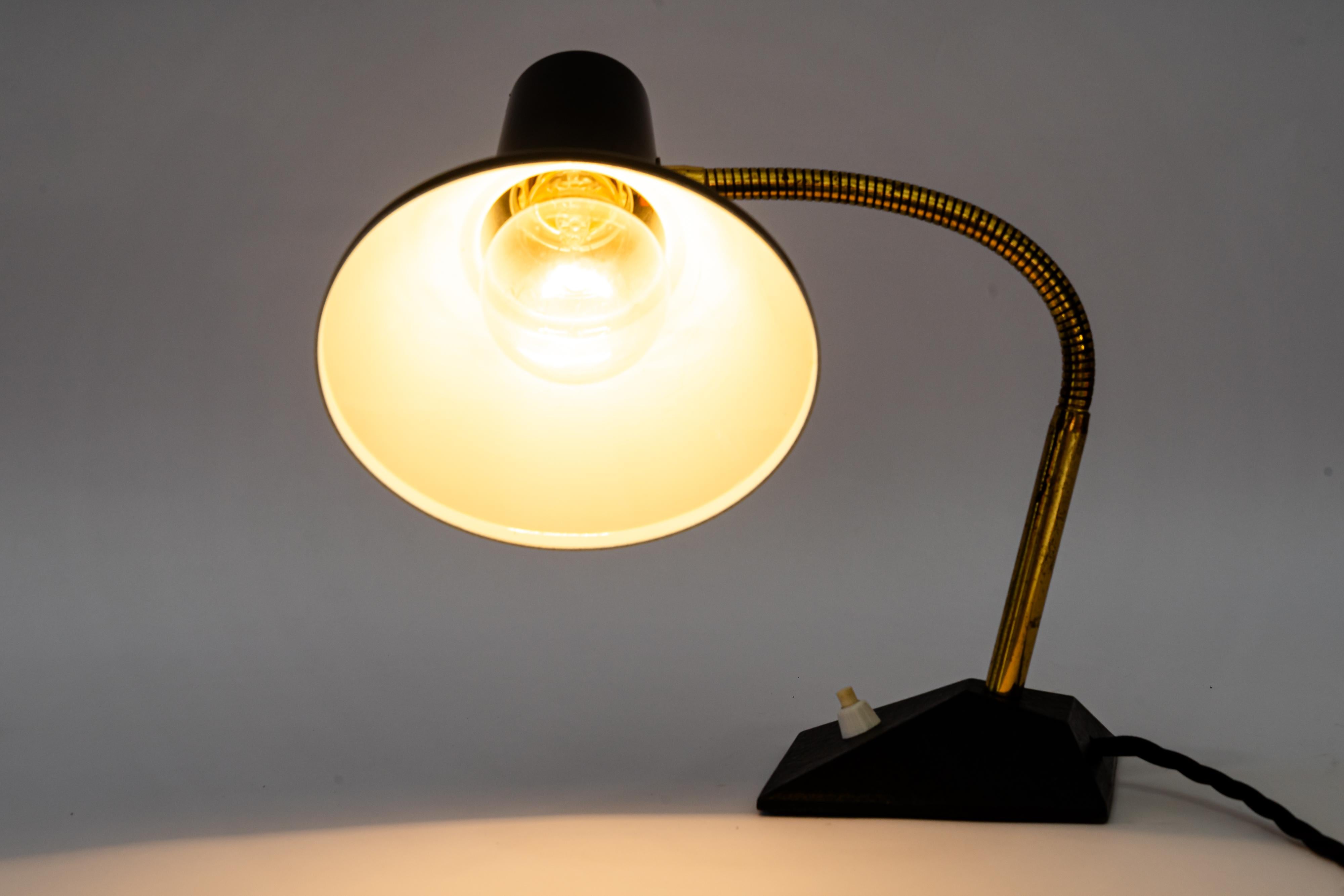 Adjustable vintage table lamp vienna around 1960s For Sale 1