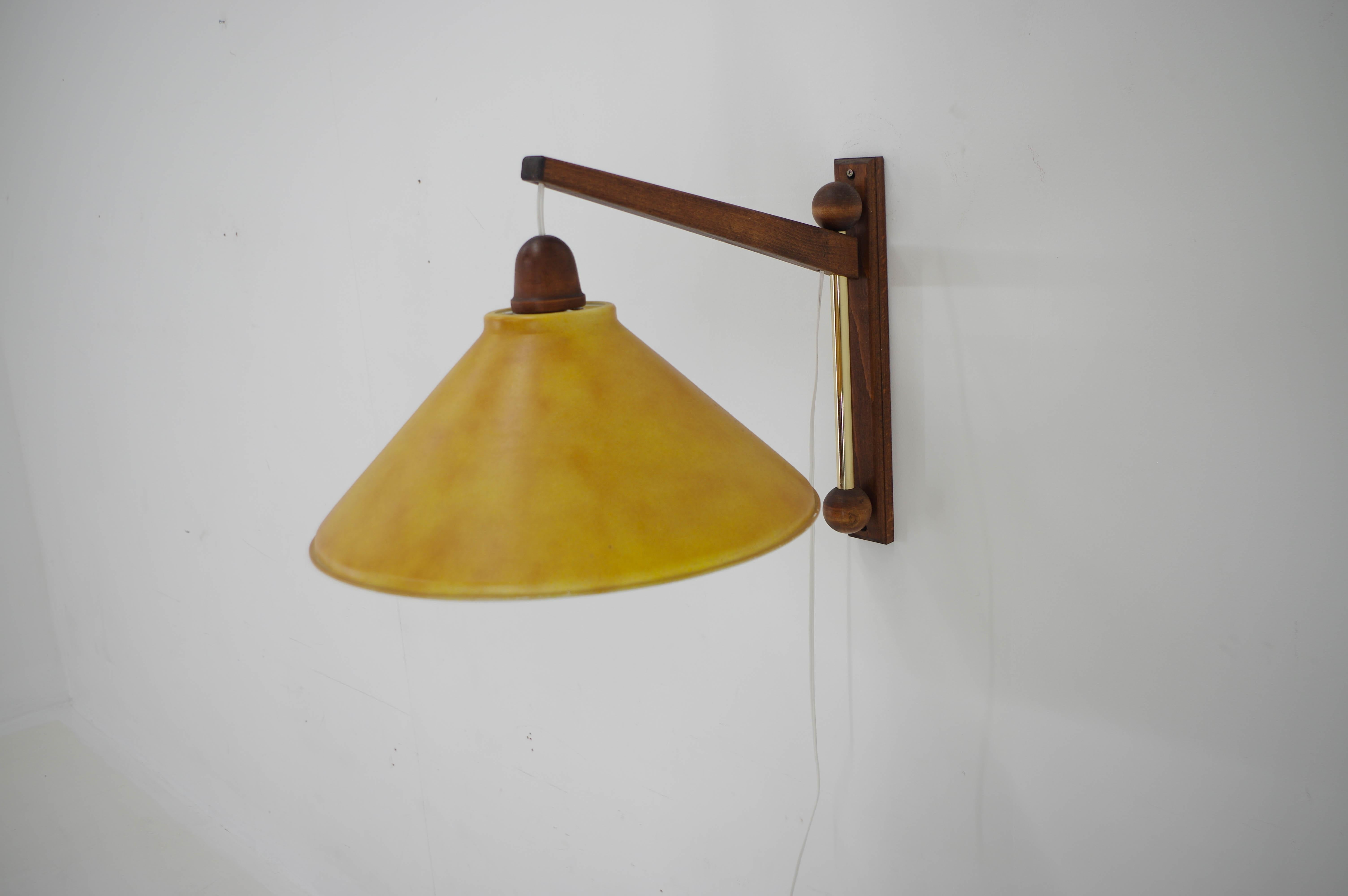 Late 20th Century Adjustable Wall Lamp, 1980s For Sale