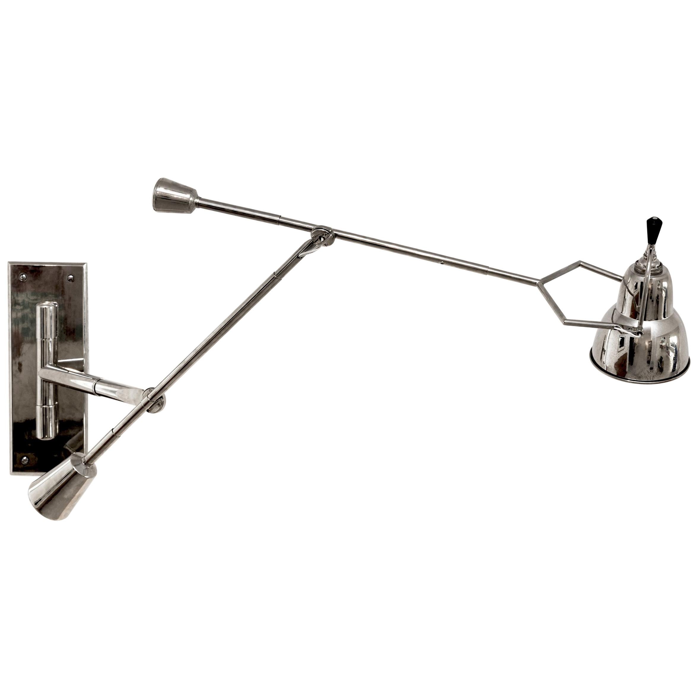 Adjustable Wall Lamp by Édouard-Wilfred Buquet im Angebot
