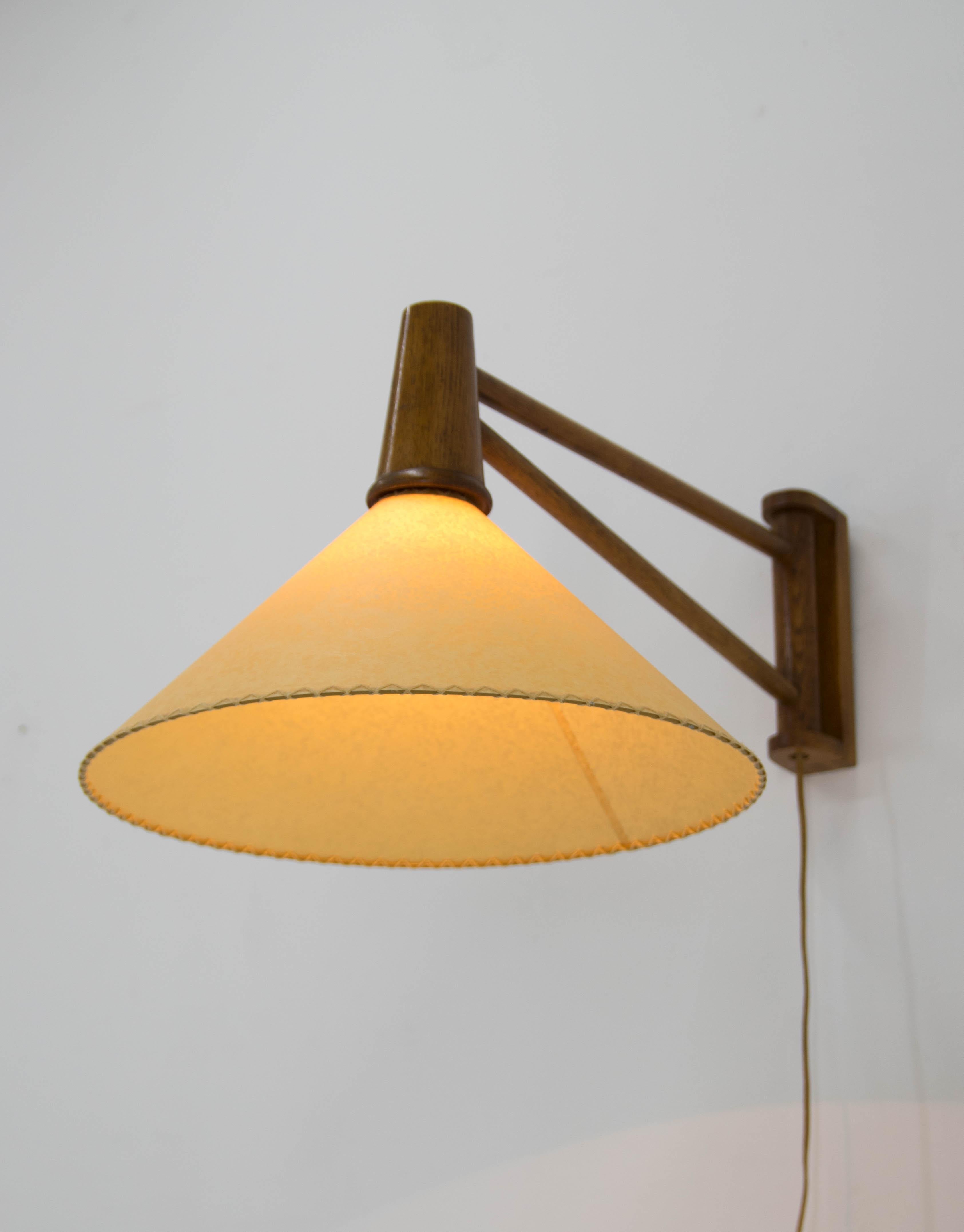 Mid-20th Century Adjustable Wall Lamp by ULUV, 1960s