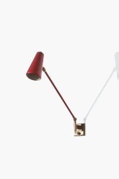 Aplique regulable de Stilnovo, años 50