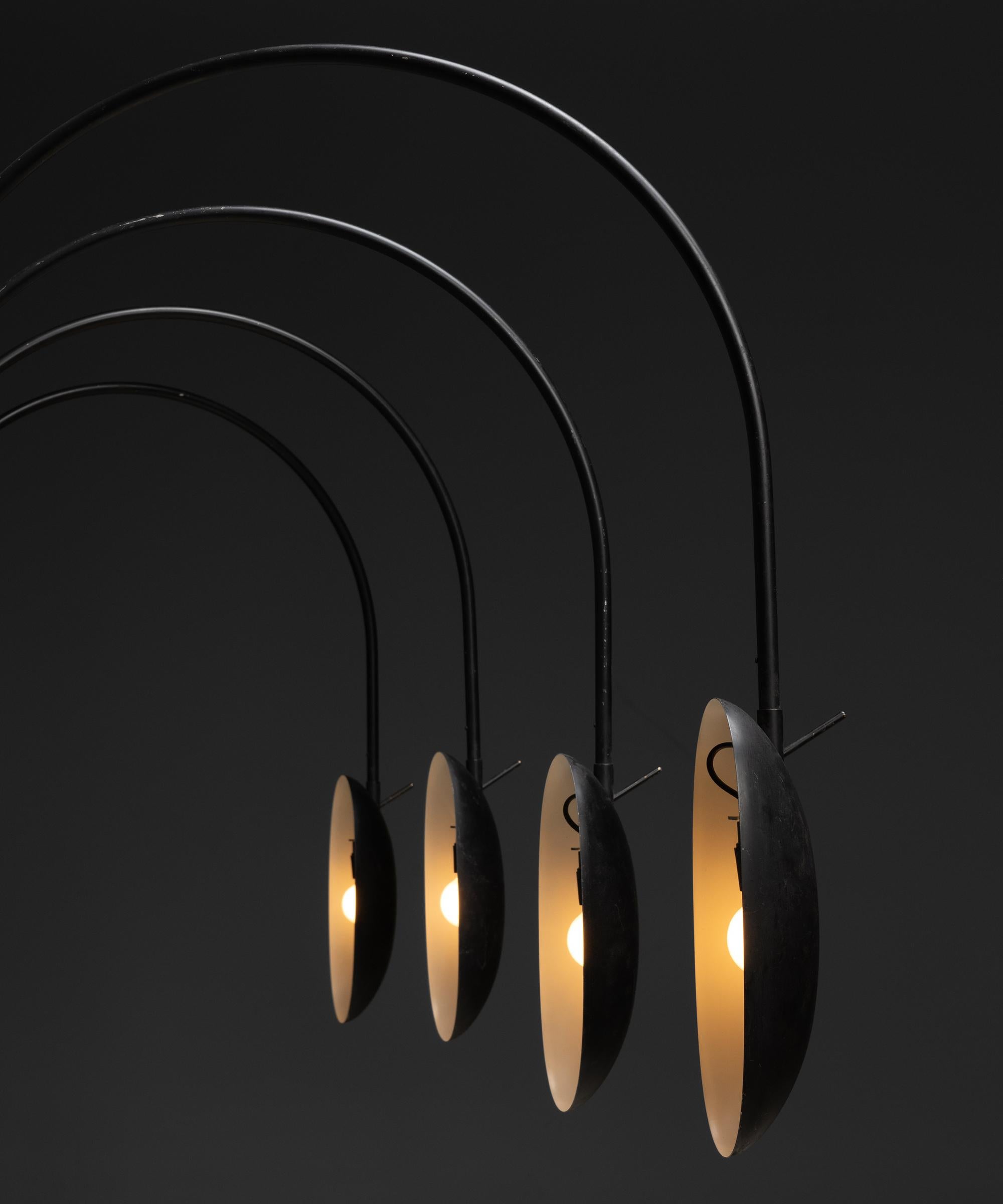 Mid-Century Modern Adjustable Wall Lights, Italy, 1970 For Sale