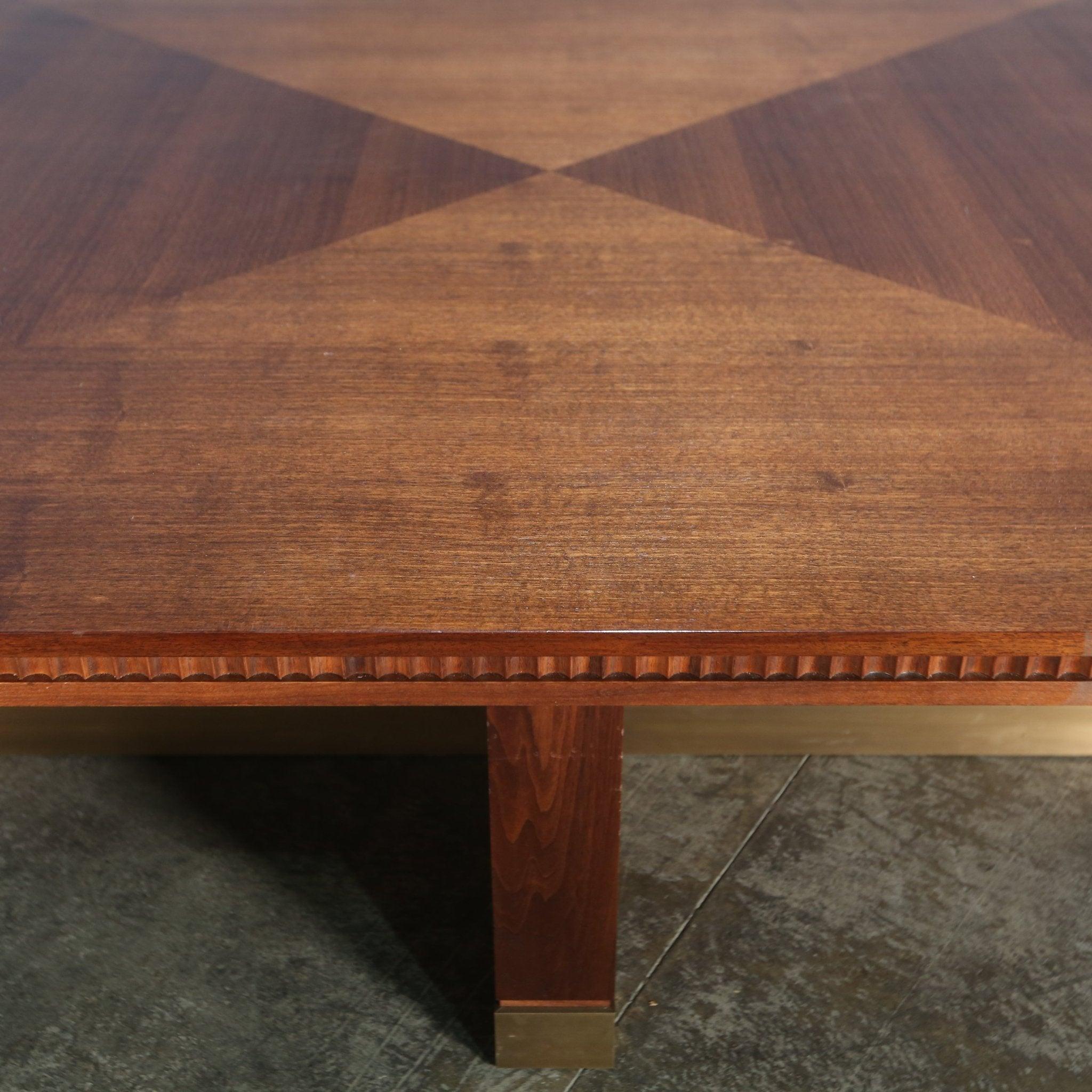 Mesa de comedor de madera regulable en venta 5