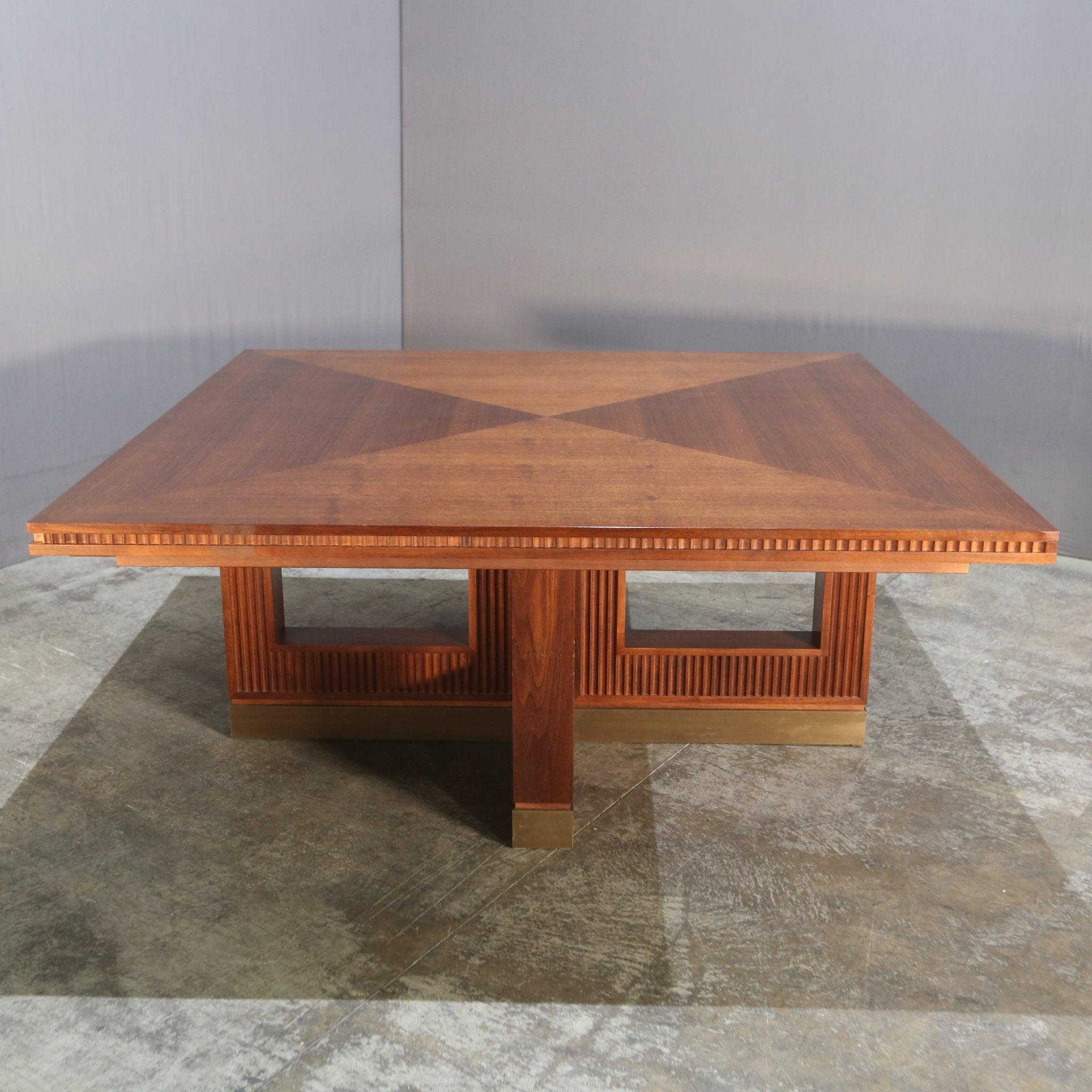 Mesa de comedor de madera regulable Moderno en venta