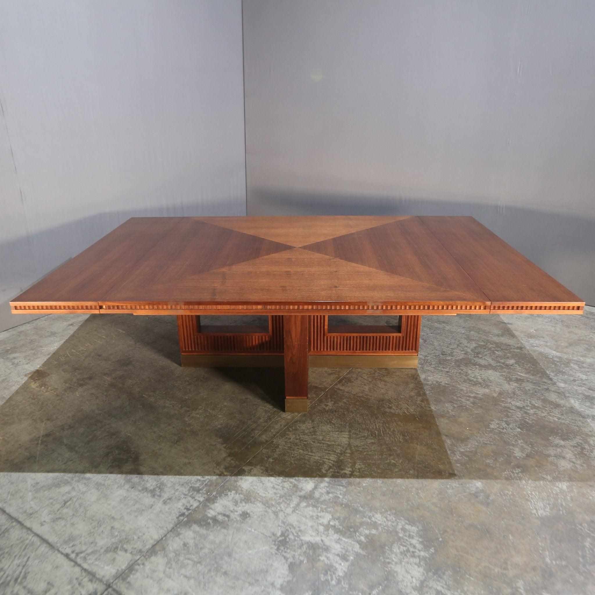 Mesa de comedor de madera regulable Madera en venta