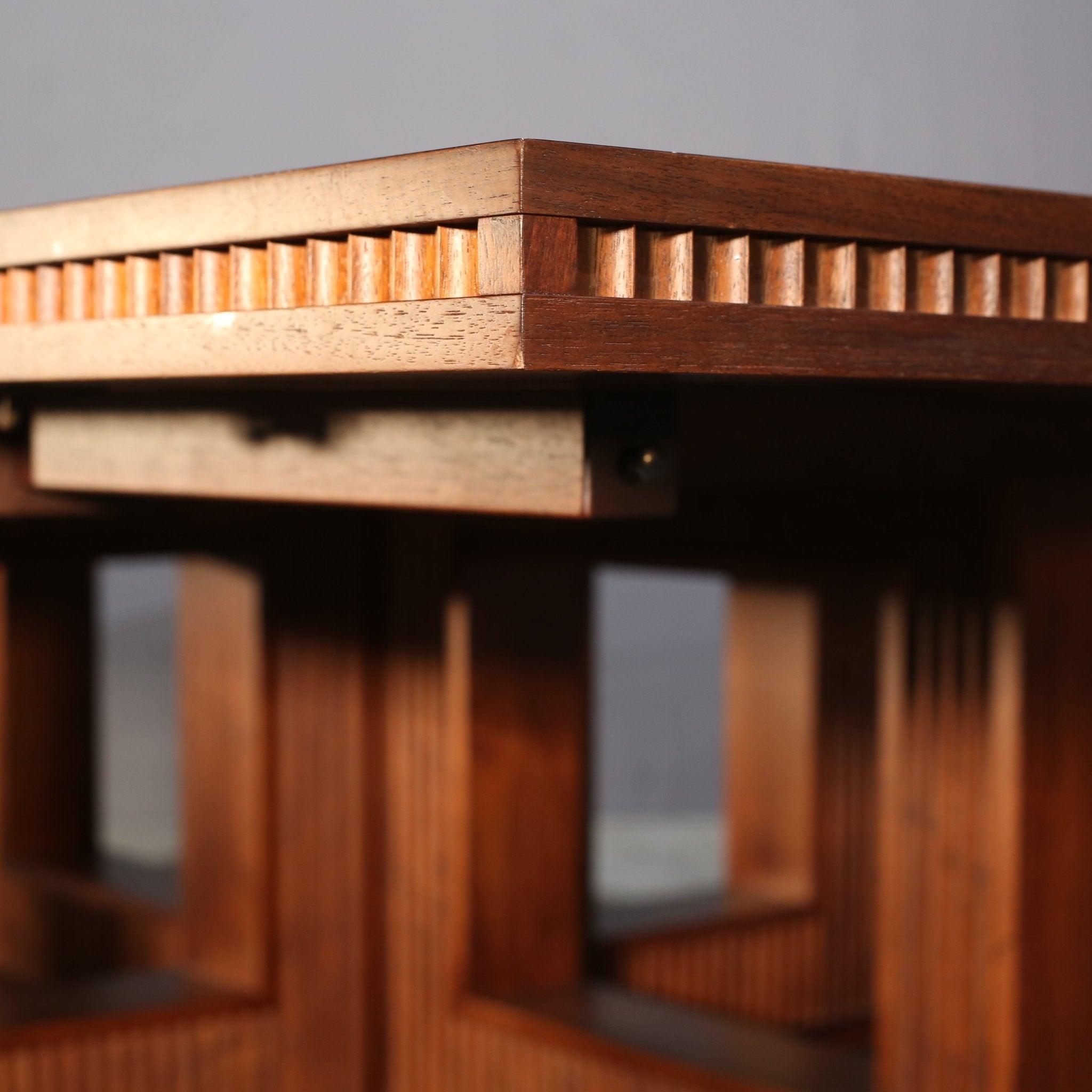 Mesa de comedor de madera regulable en venta 2