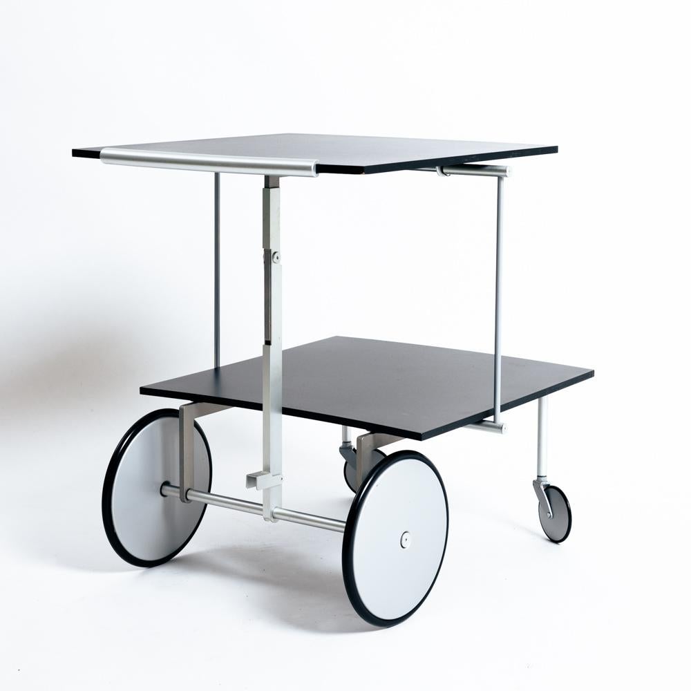Post-Modern Adjustable Ycami bar cart by Raul Barbieri, Italy, 1990s