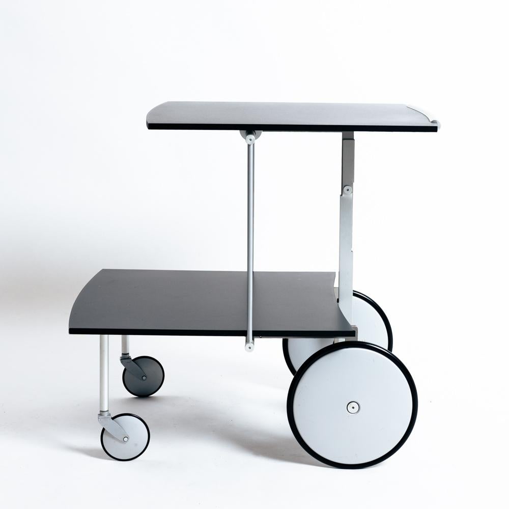 Late 20th Century Adjustable Ycami bar cart by Raul Barbieri, Italy, 1990s
