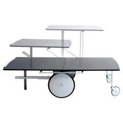 Adjustable Ycami bar cart by Raul Barbieri, Italy, 1990s