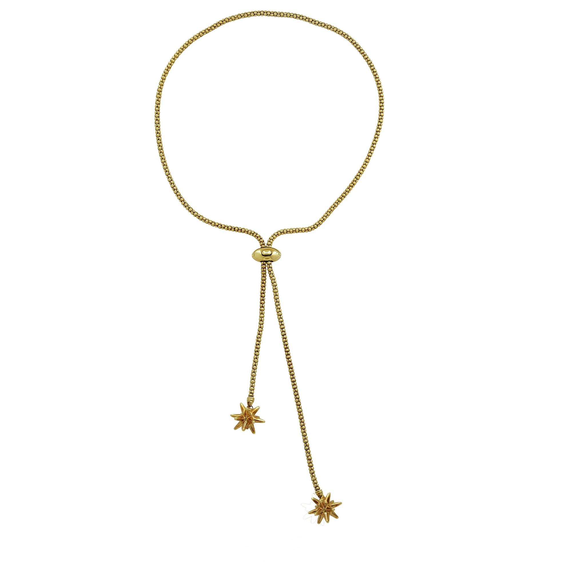 adjustable lariat necklace gold