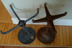 Adjusto Stools of Steel, Industrial, Sold as Pair