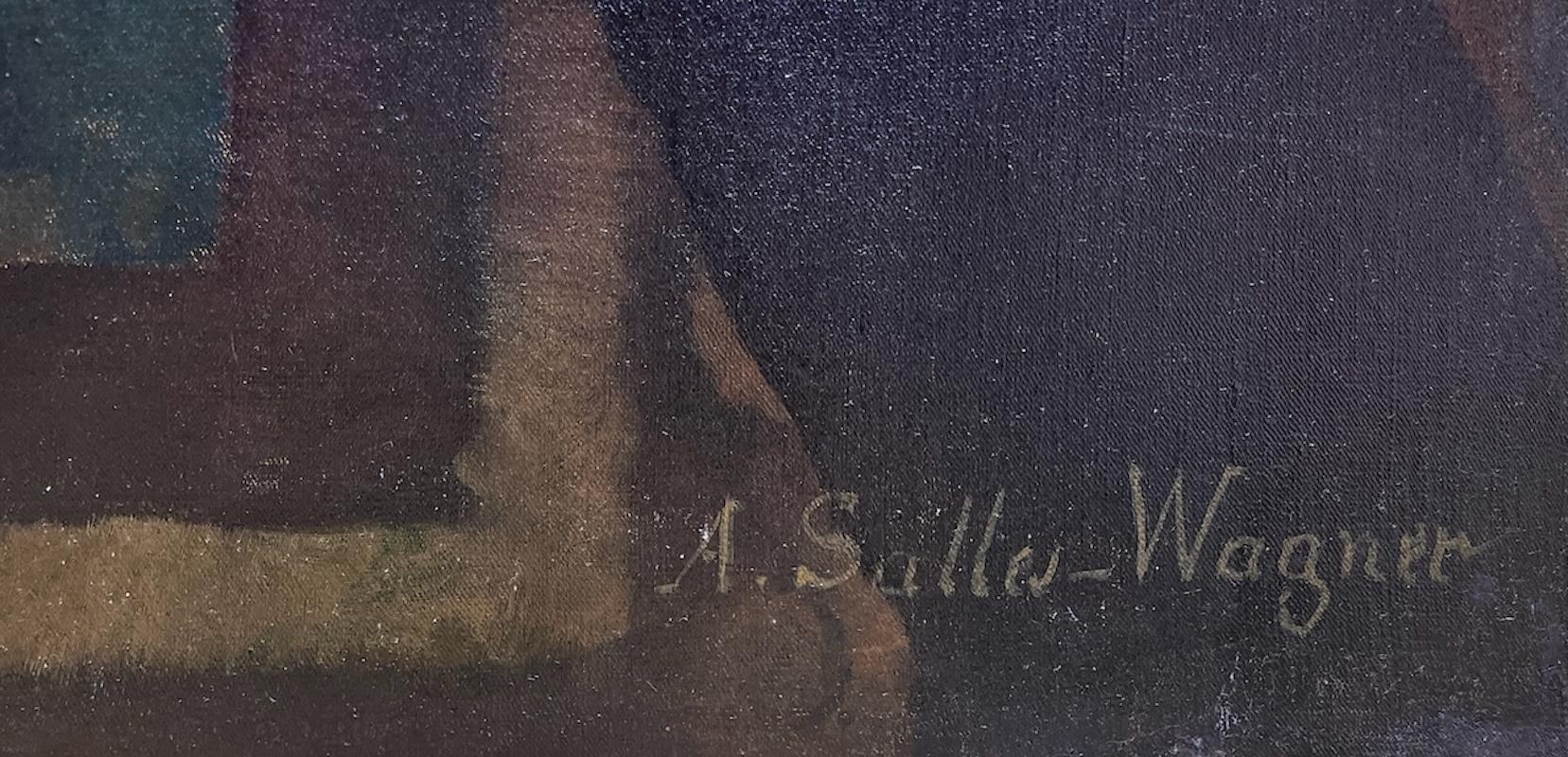 Adélaïde SALLES-WAGNER
(Dresda, 1824 - Parigi, 1890)

Ritratto del signor Pierre Rougé
Ritratto della signora Mathilde Rougé, nata Rauch

Coppia di oli su tela
Firmato in basso a destra per uno e a sinistra per l'altro.
130 x 95 cm