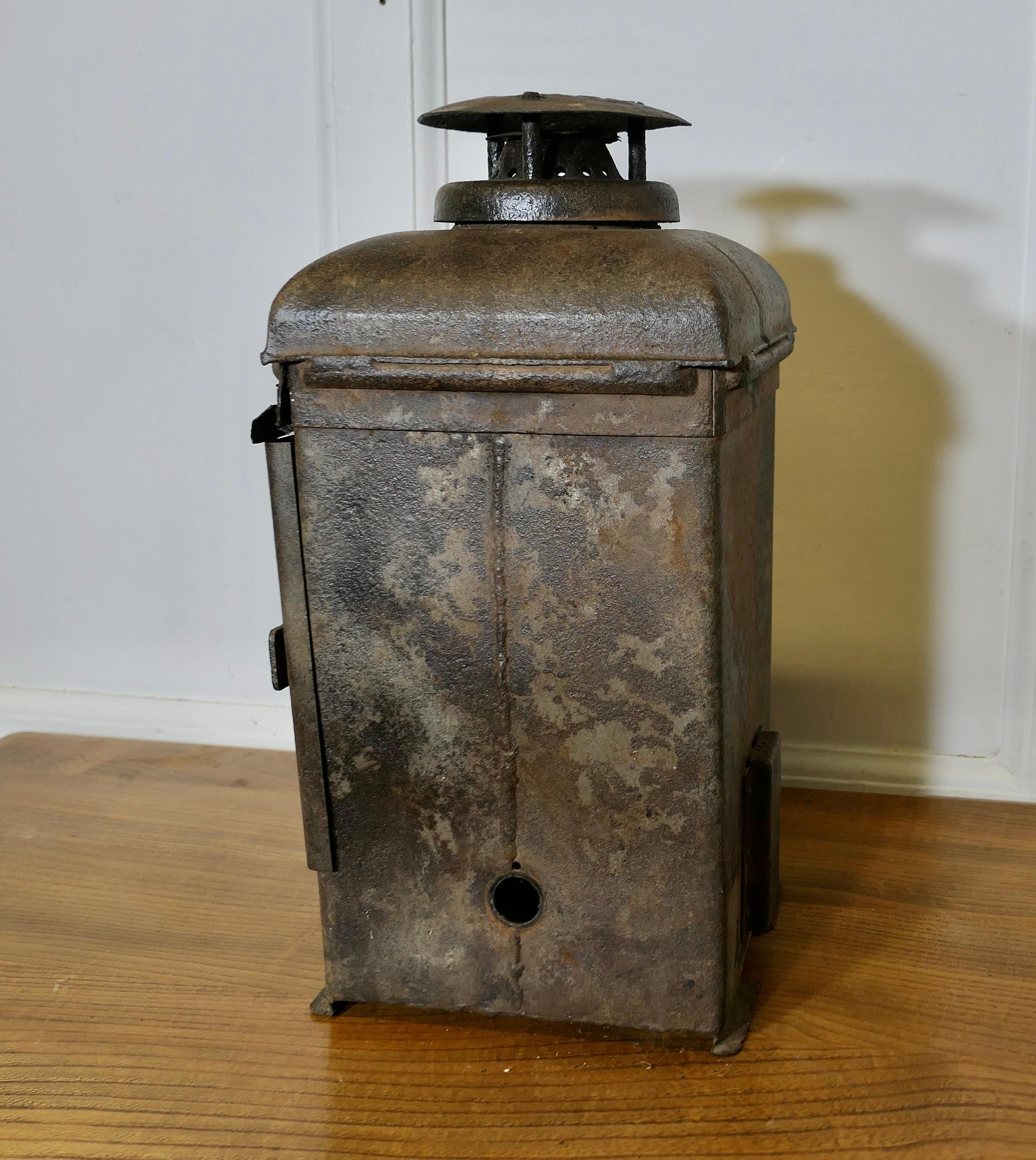 Mid-20th Century Adlake 55 Railway Non Sweating Signal Lamp.    Ideal for Cafe decoration   For Sale