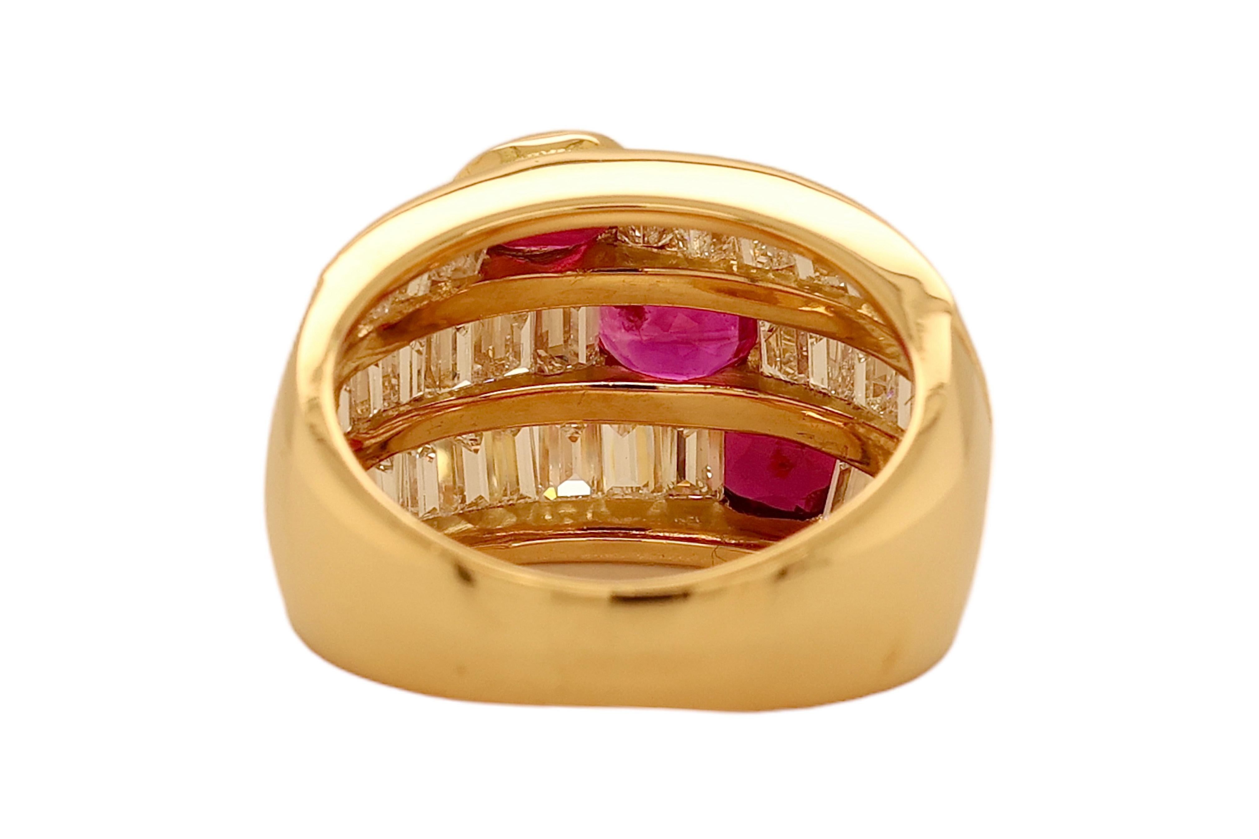 Adler Genèva 18 kt. Yellow Gold Set Bracelet + Ring + Earrings Diamonds For Sale 8