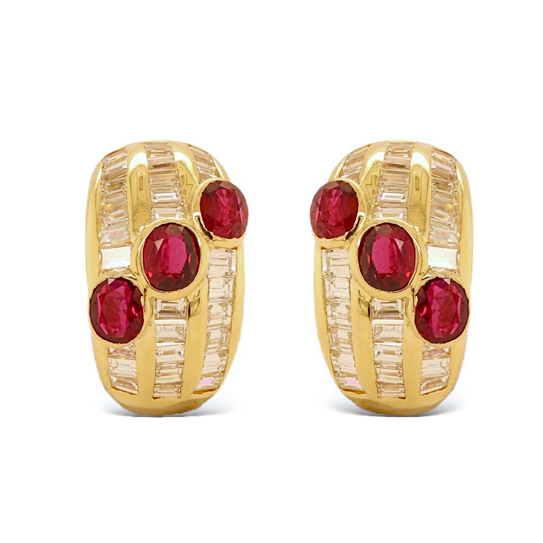 Adler Genèva 18 kt. Yellow Gold Set Bracelet + Ring + Earrings Diamonds In Excellent Condition For Sale In Antwerp, BE