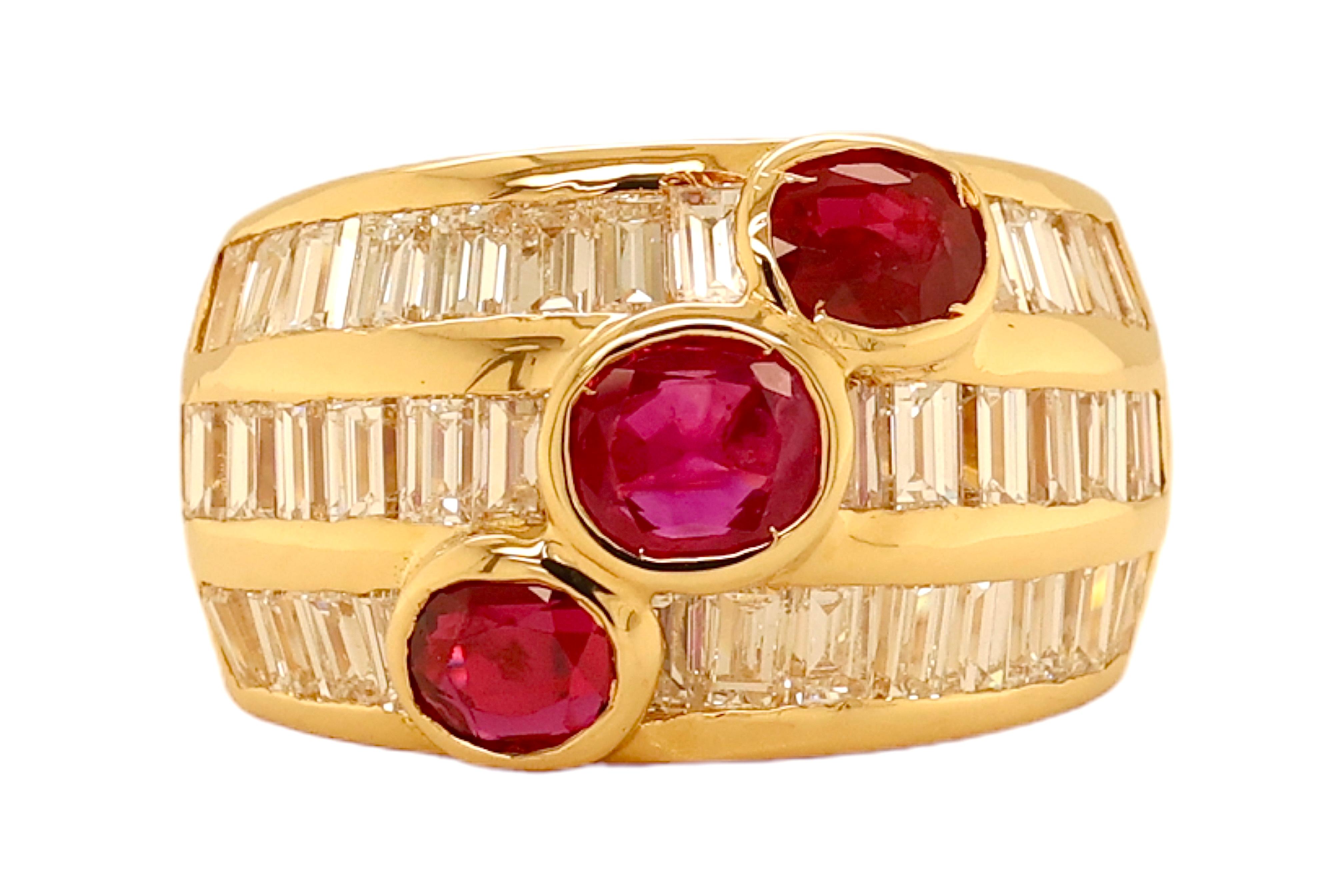 Adler Genèva 18 kt. Yellow Gold Set Bracelet + Ring + Earrings Diamonds For Sale 3