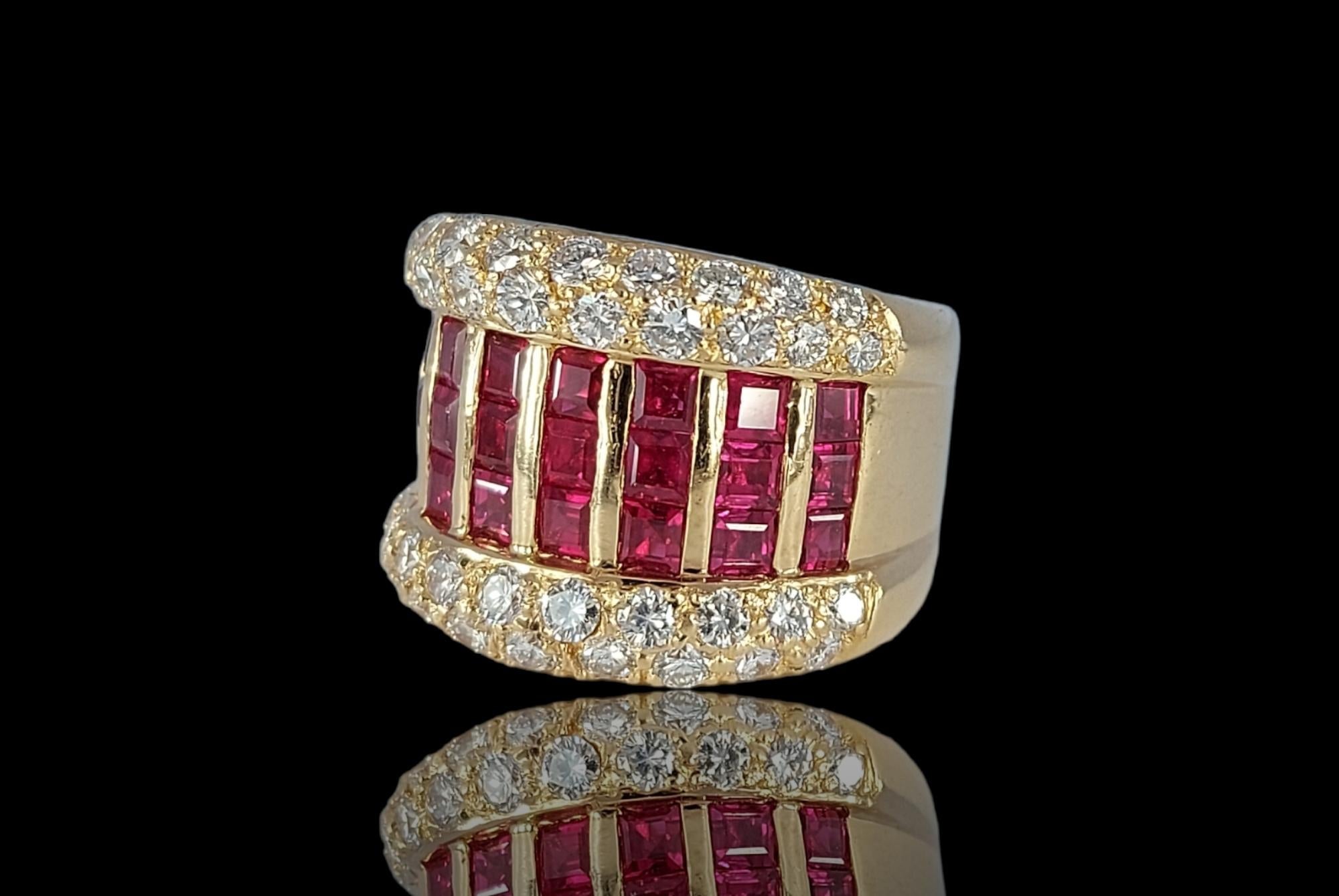 Adler Geneva Bracelet, Earrings, Ring Rubies & Diamonds H.M.Sultan Qaboos BinSai For Sale 9